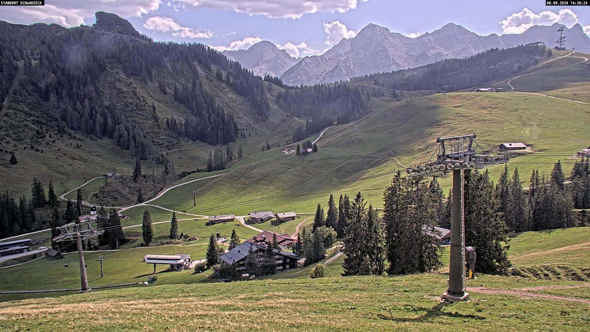 Archiv Foto Webcam Blick auf die Almenwelt Lofer