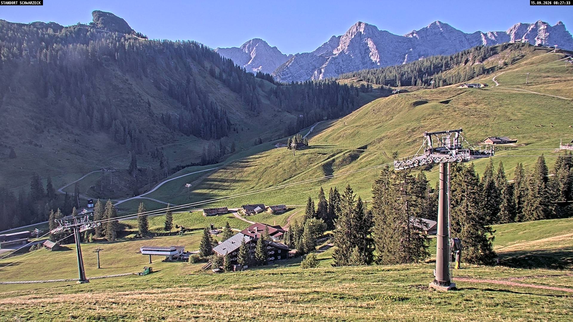 Archiv Foto Webcam Blick auf die Almenwelt Lofer