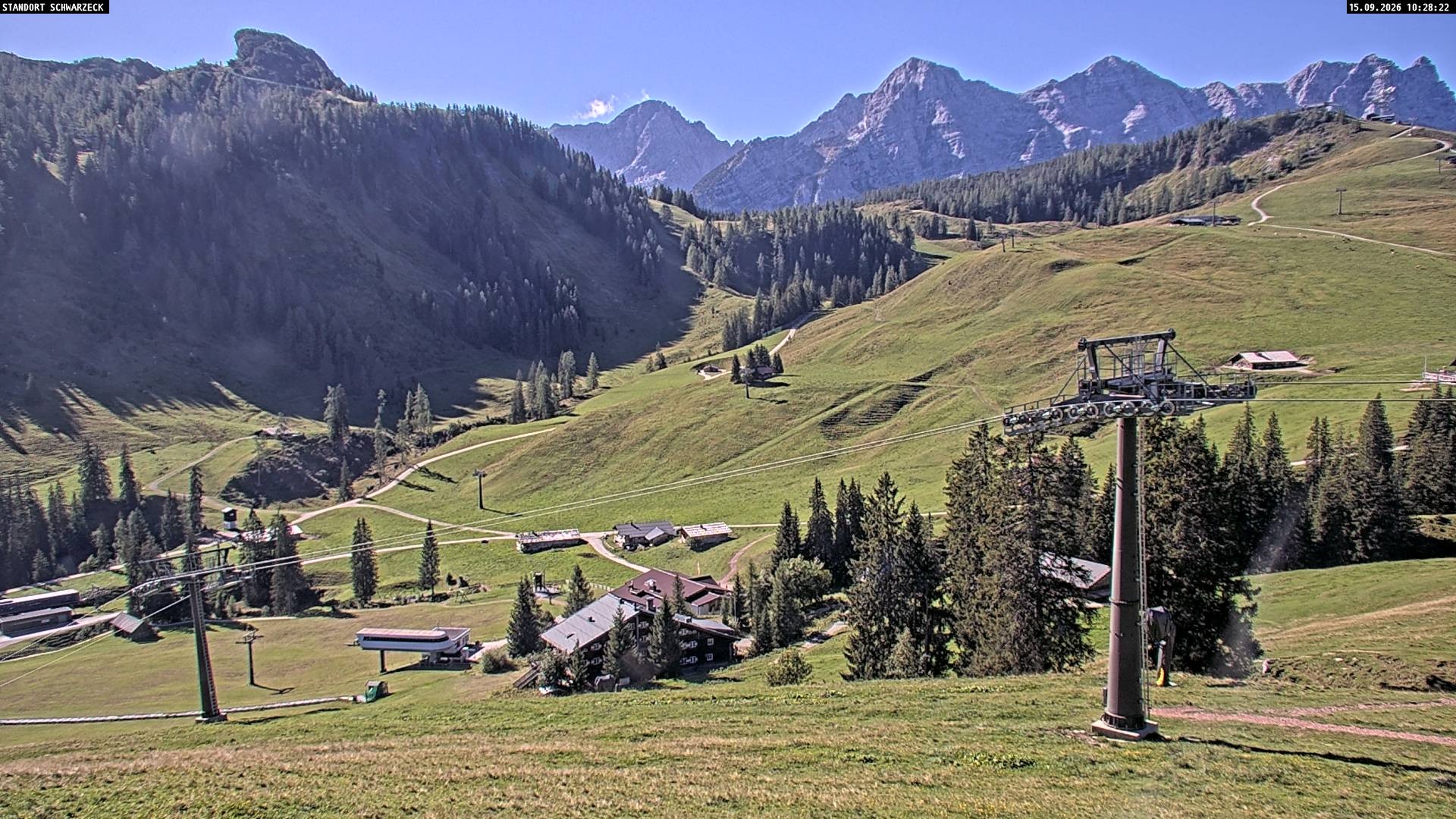 Archiv Foto Webcam Blick auf die Almenwelt Lofer