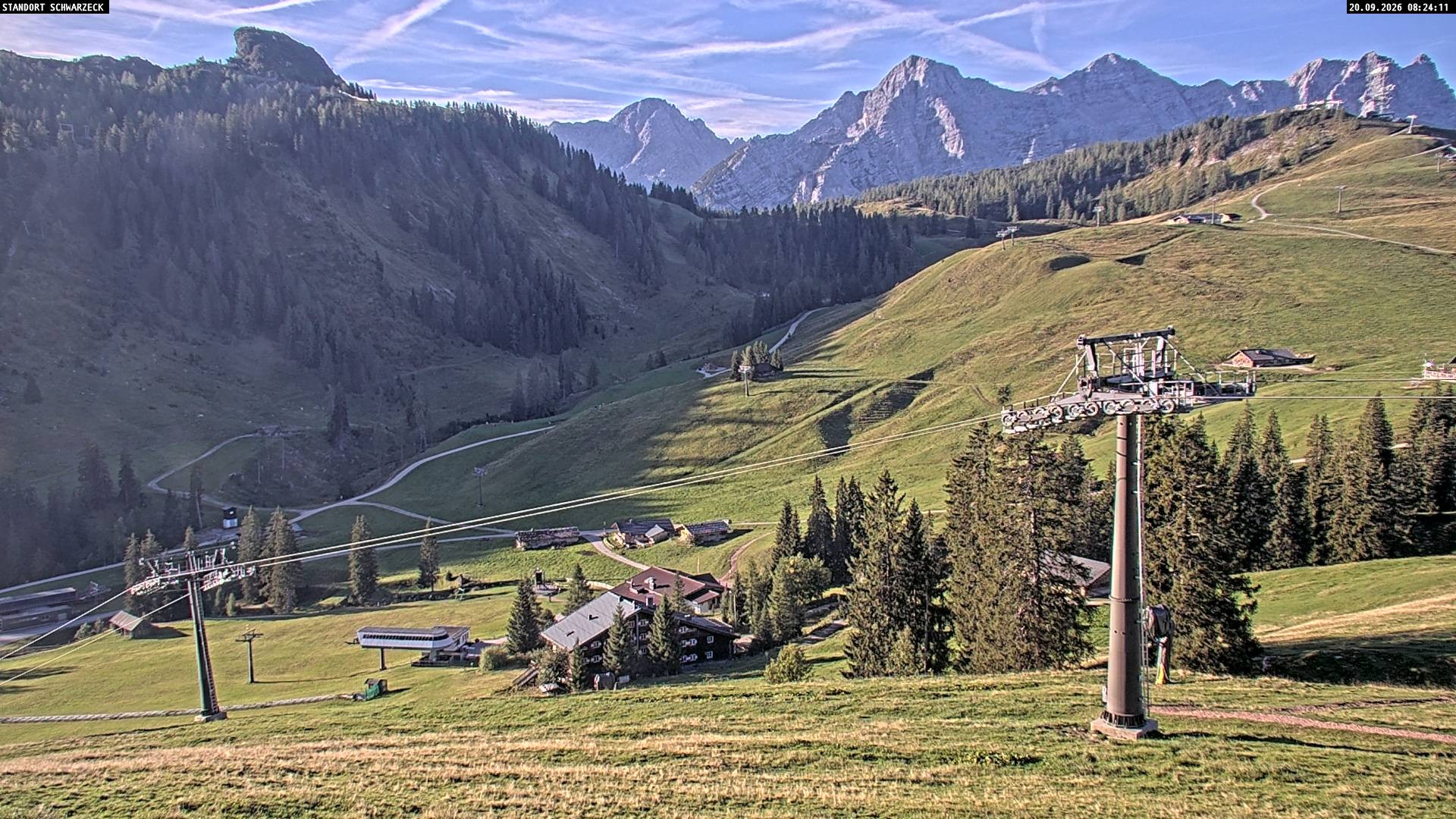 Archiv Foto Webcam Blick auf die Almenwelt Lofer