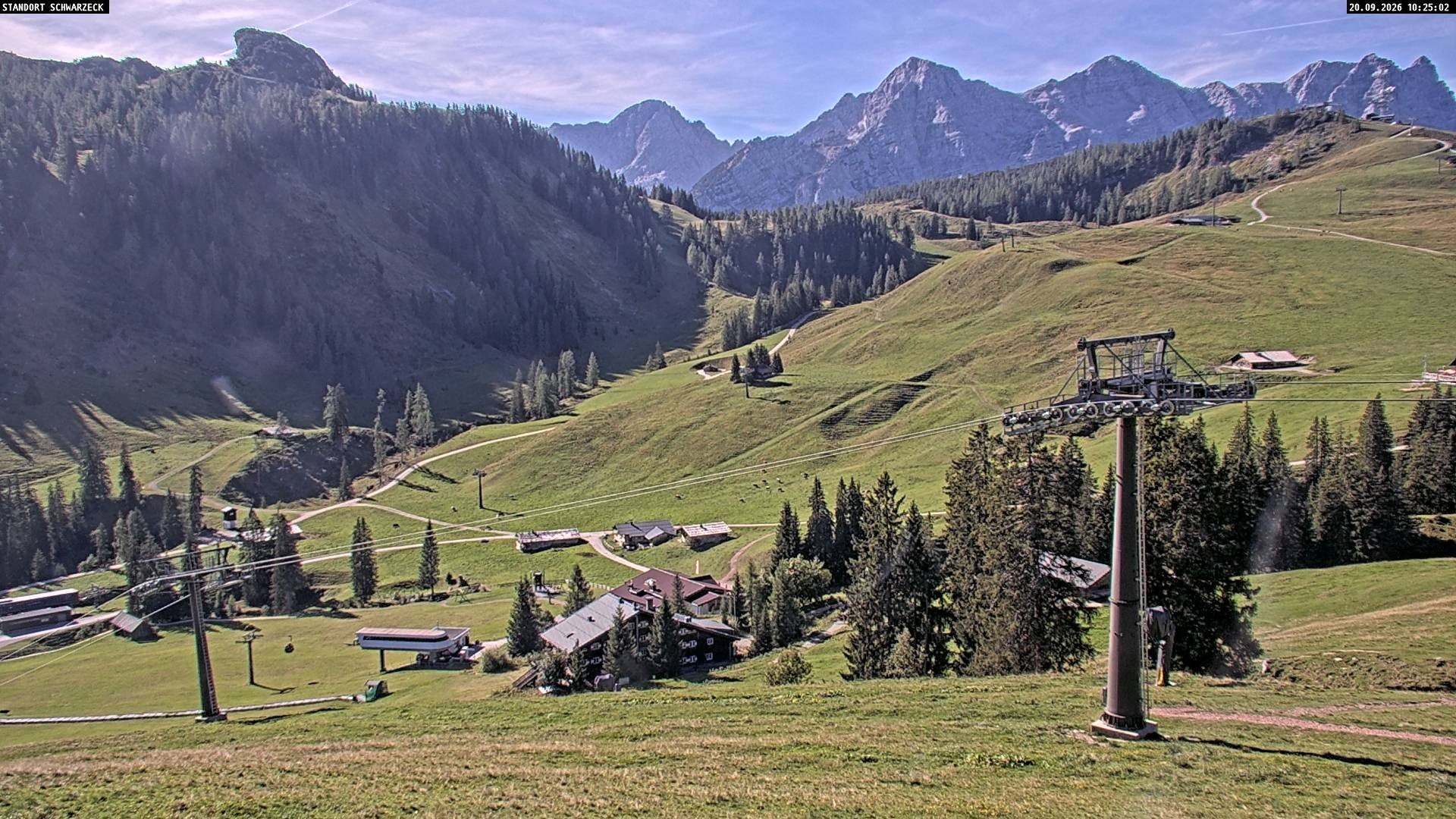 Archiv Foto Webcam Blick auf die Almenwelt Lofer