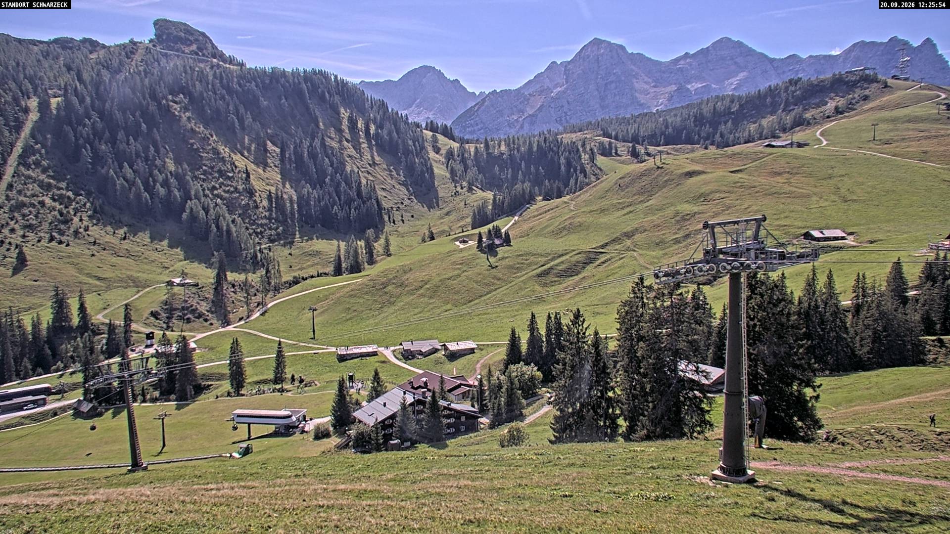 Archiv Foto Webcam Blick auf die Almenwelt Lofer