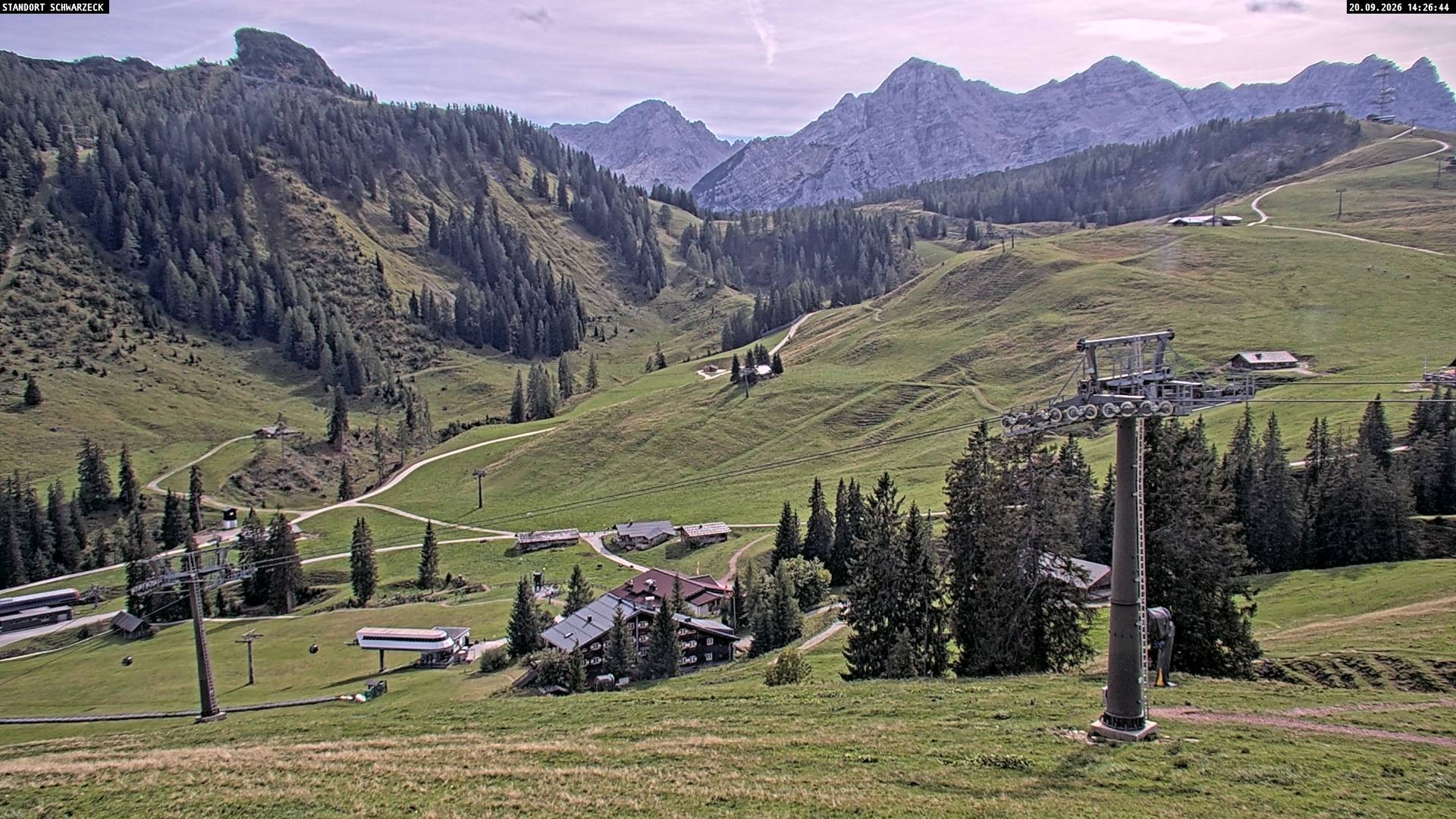Archiv Foto Webcam Blick auf die Almenwelt Lofer