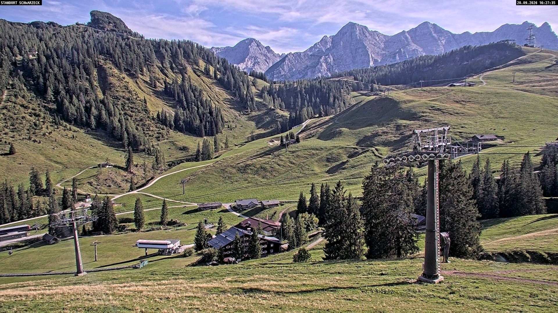 Archiv Foto Webcam Blick auf die Almenwelt Lofer