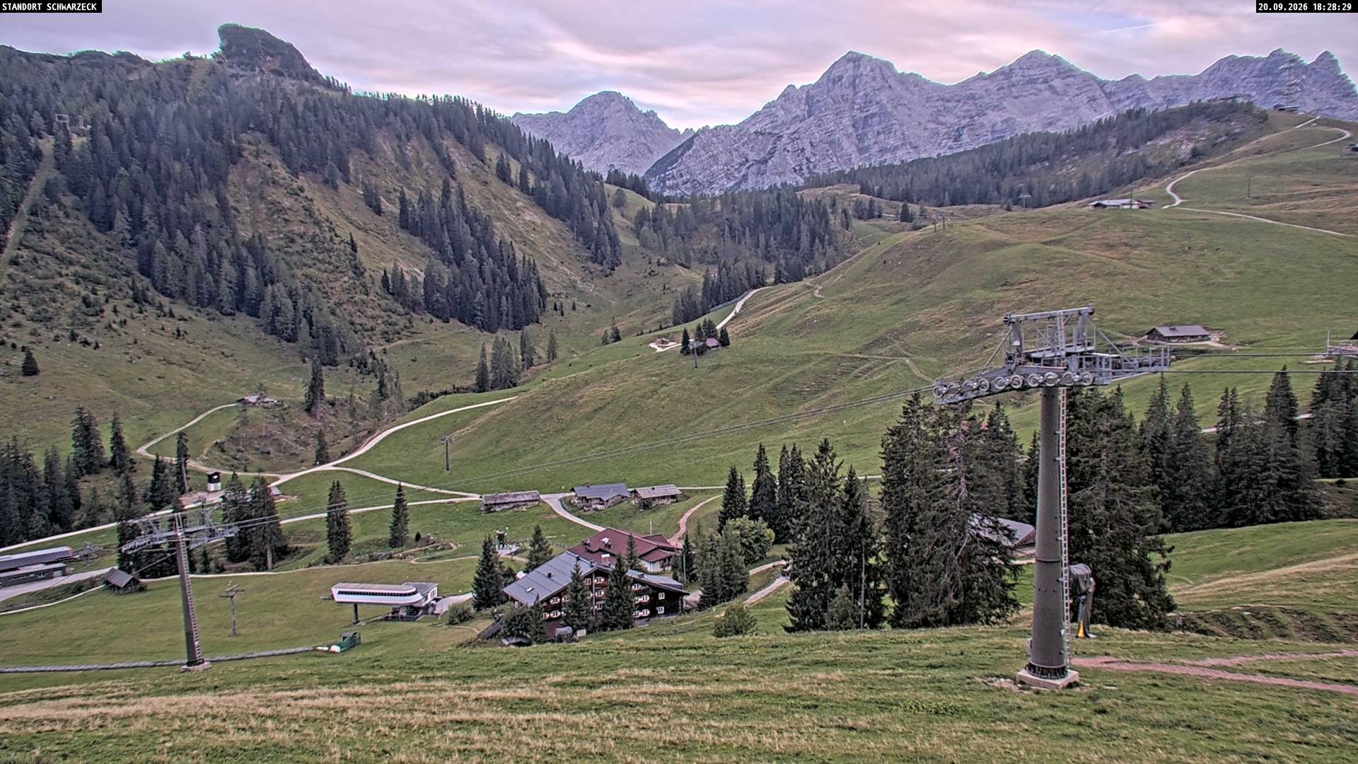 Archiv Foto Webcam Blick auf die Almenwelt Lofer