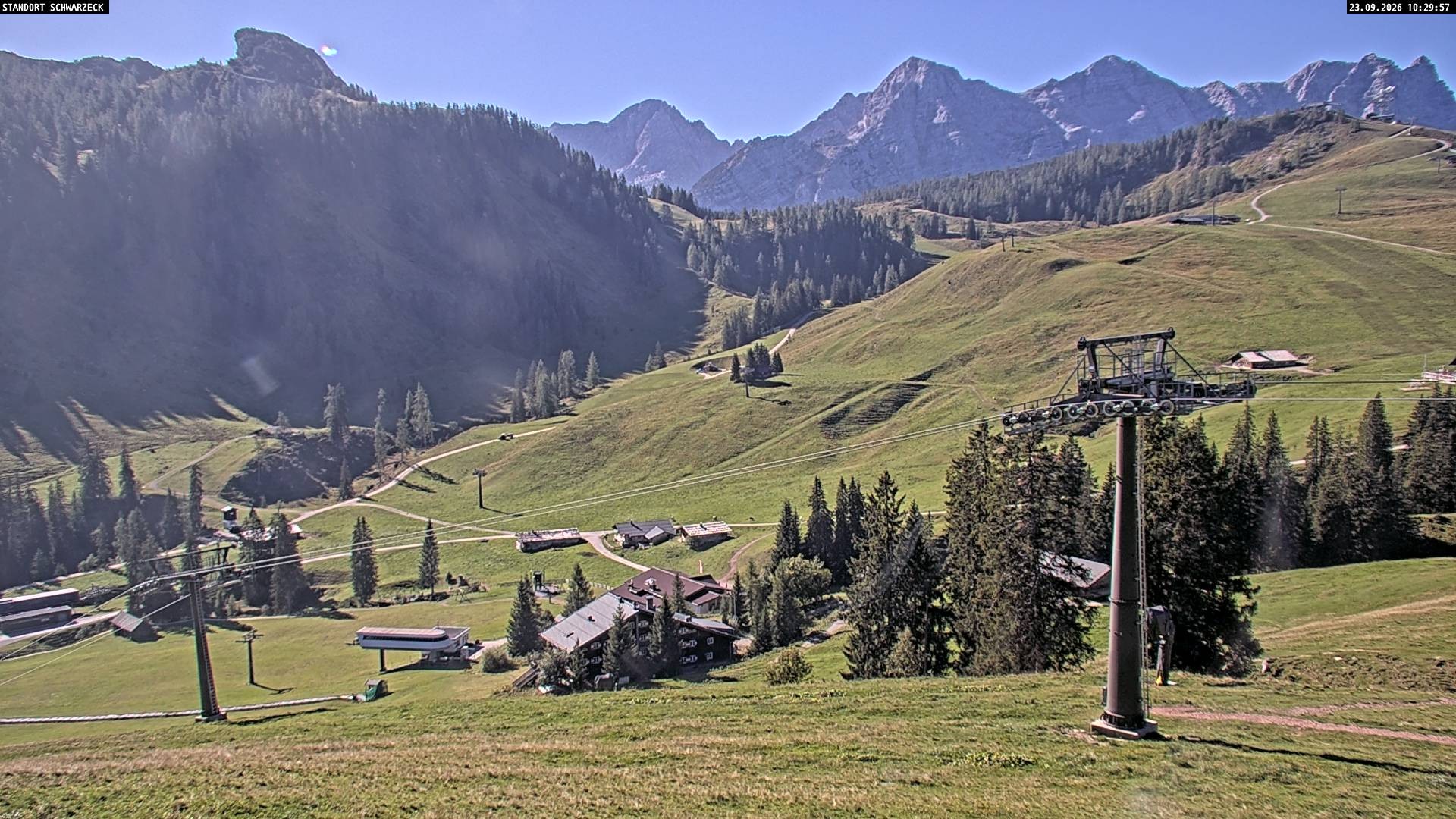 Archiv Foto Webcam Blick auf die Almenwelt Lofer