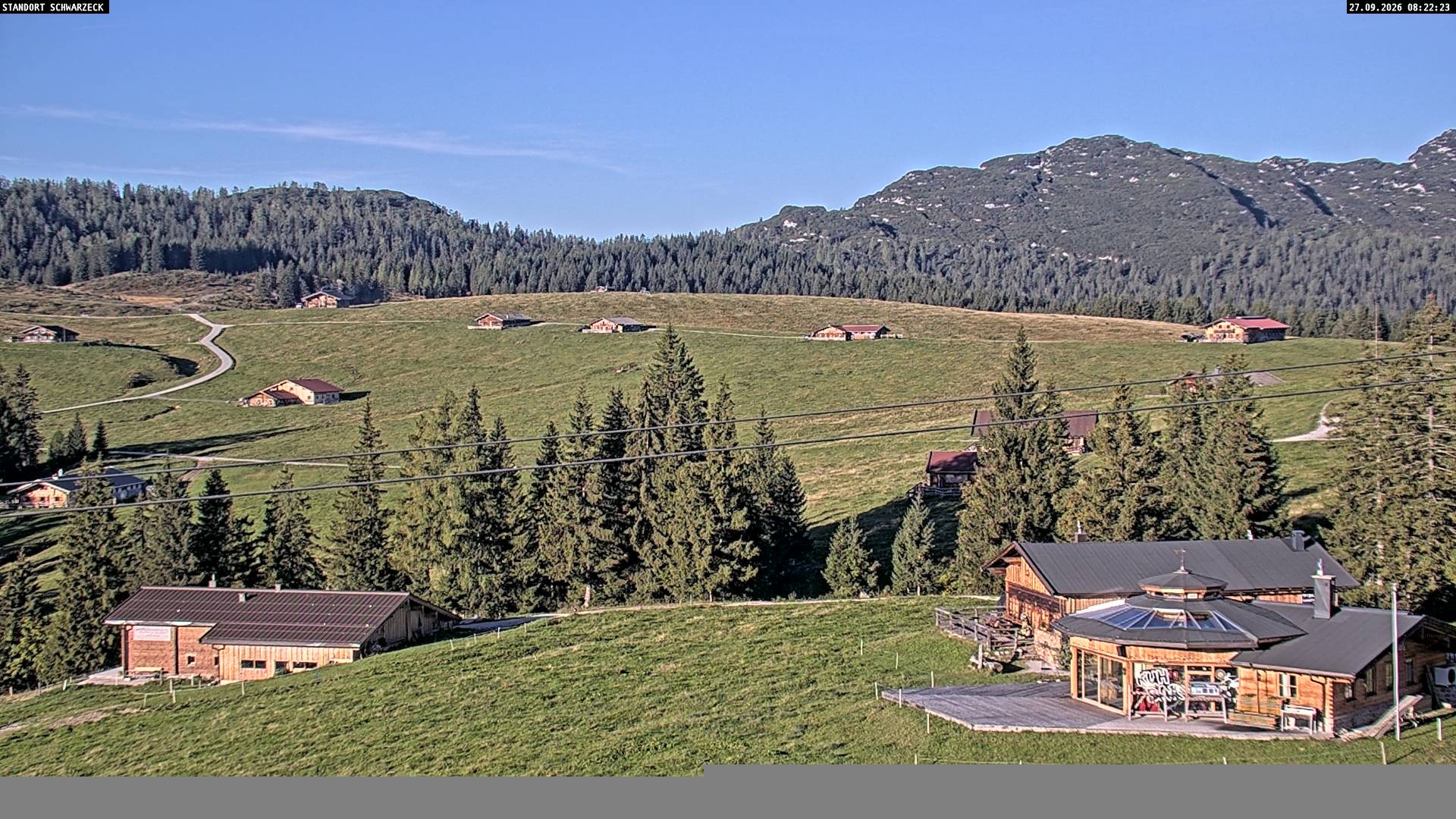 Archiv Foto Webcam Blick auf die Almenwelt Lofer