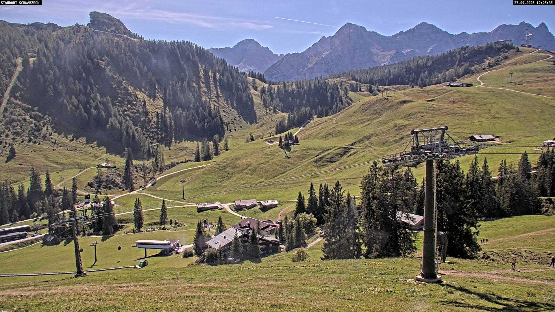 Archiv Foto Webcam Blick auf die Almenwelt Lofer