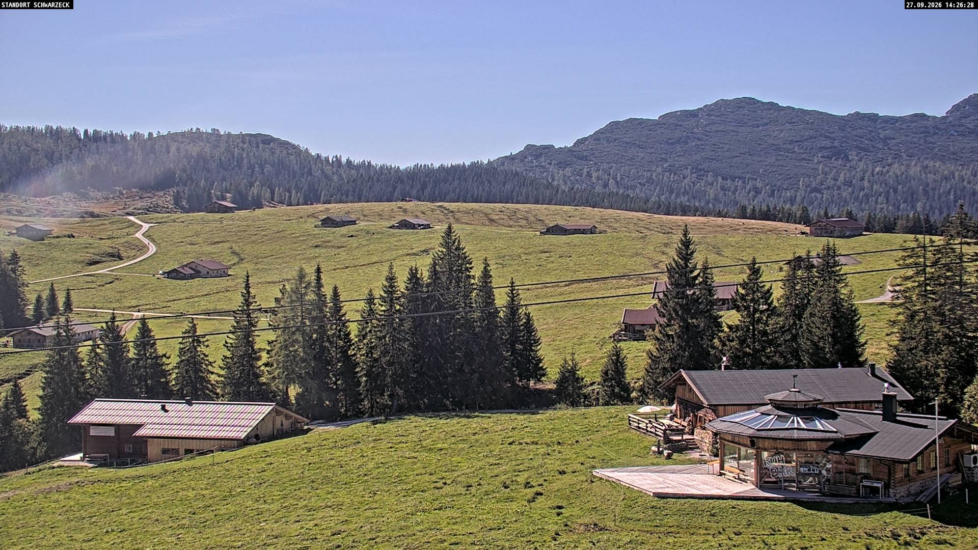 Archiv Foto Webcam Blick auf die Almenwelt Lofer