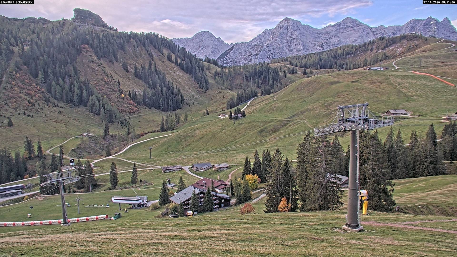Archiv Foto Webcam Blick auf die Almenwelt Lofer