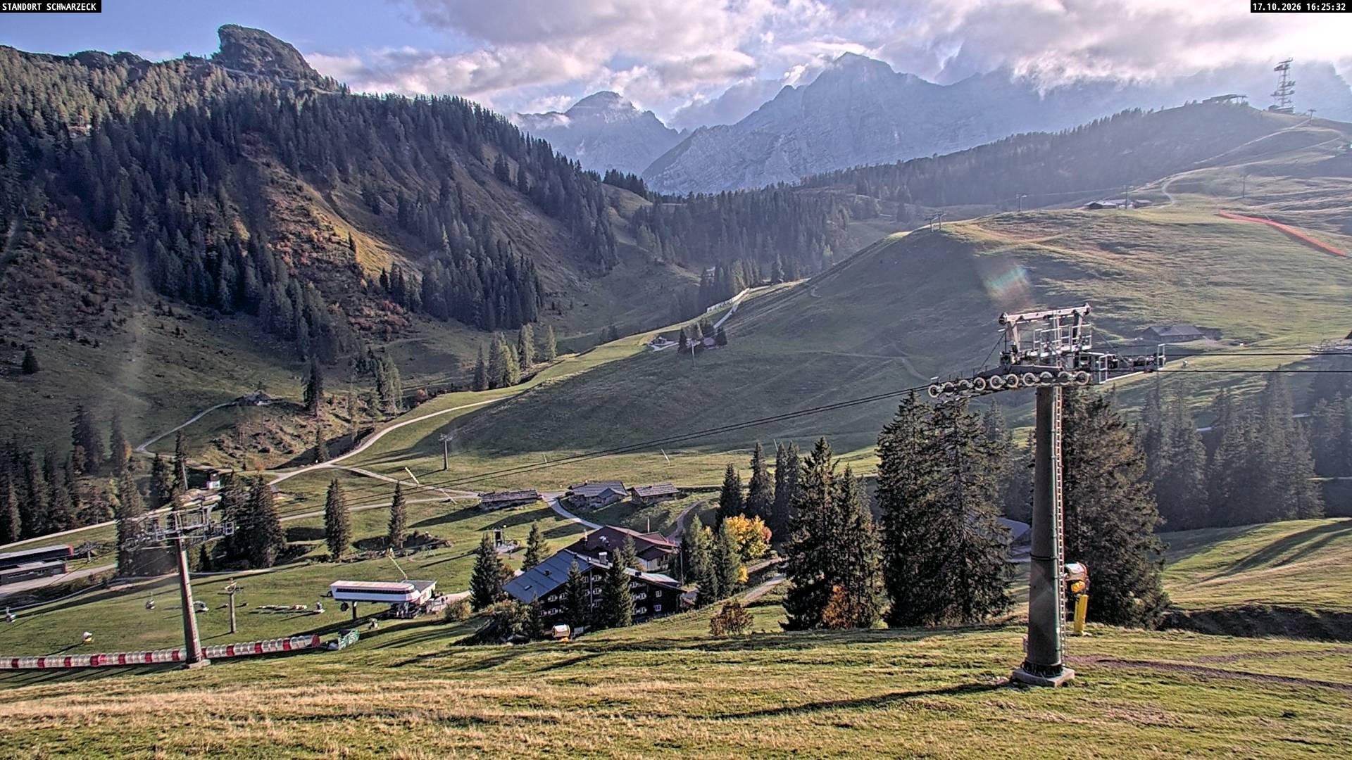 Archiv Foto Webcam Blick auf die Almenwelt Lofer