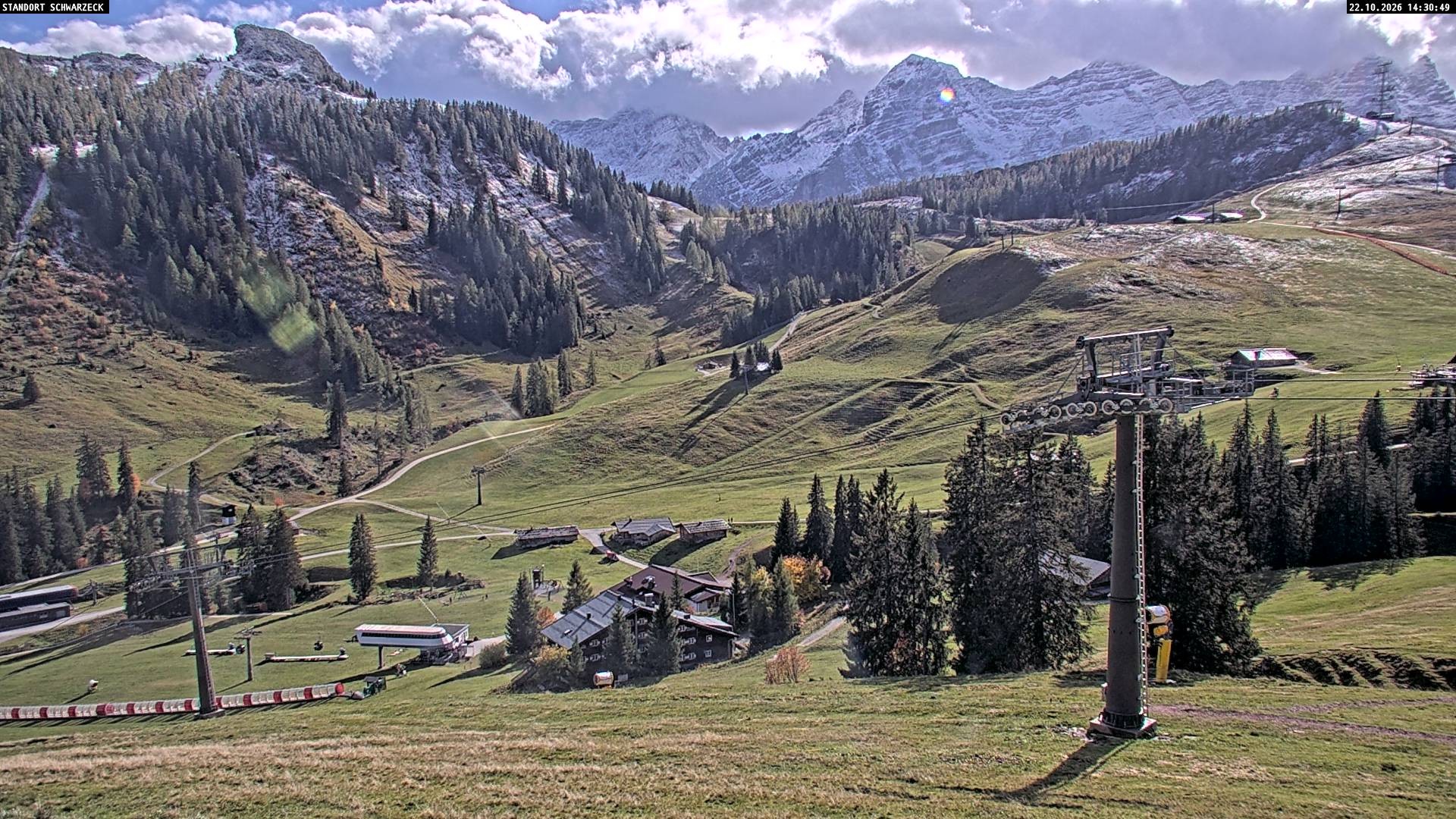 Archiv Foto Webcam Blick auf die Almenwelt Lofer