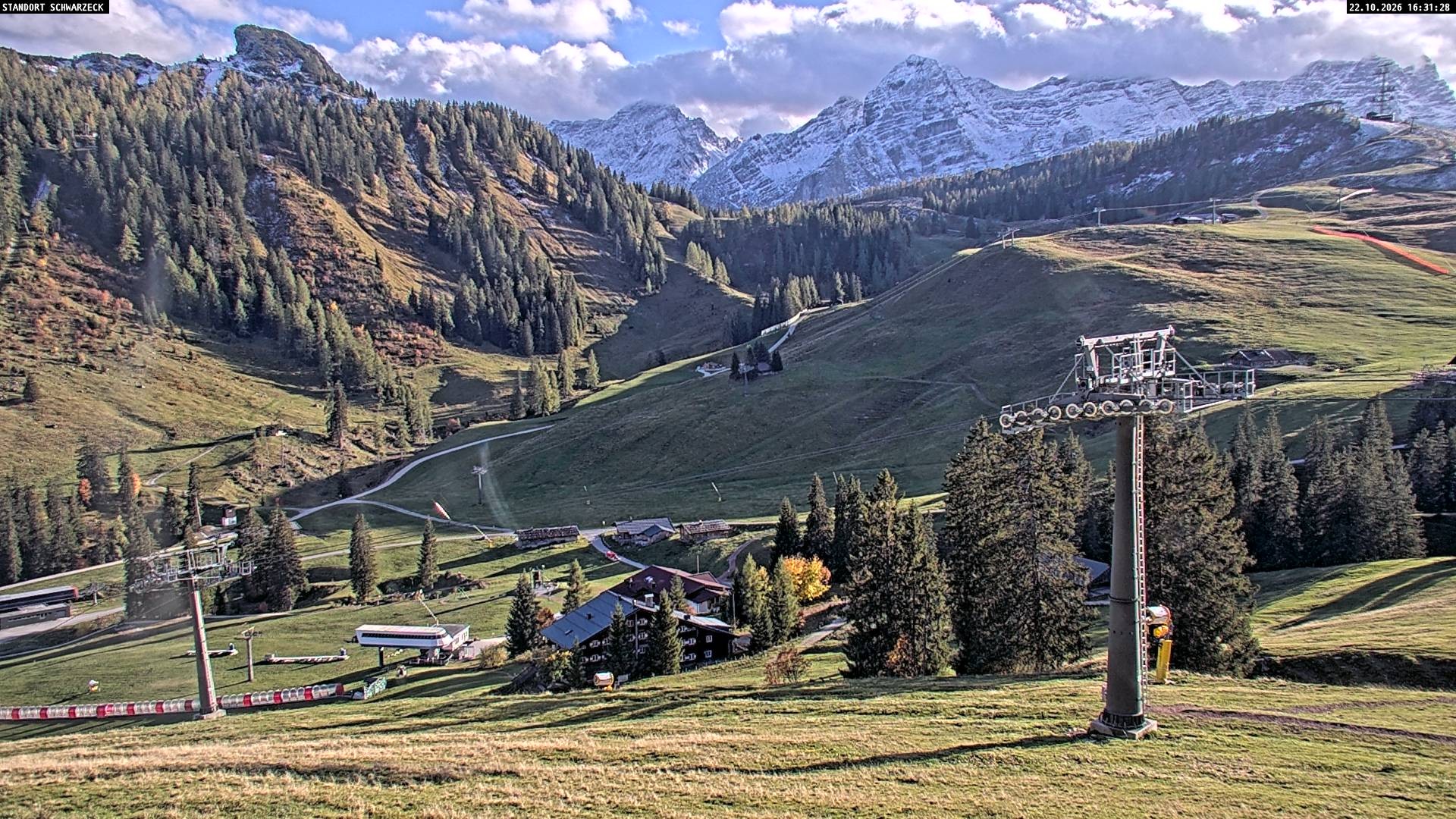 Archiv Foto Webcam Blick auf die Almenwelt Lofer