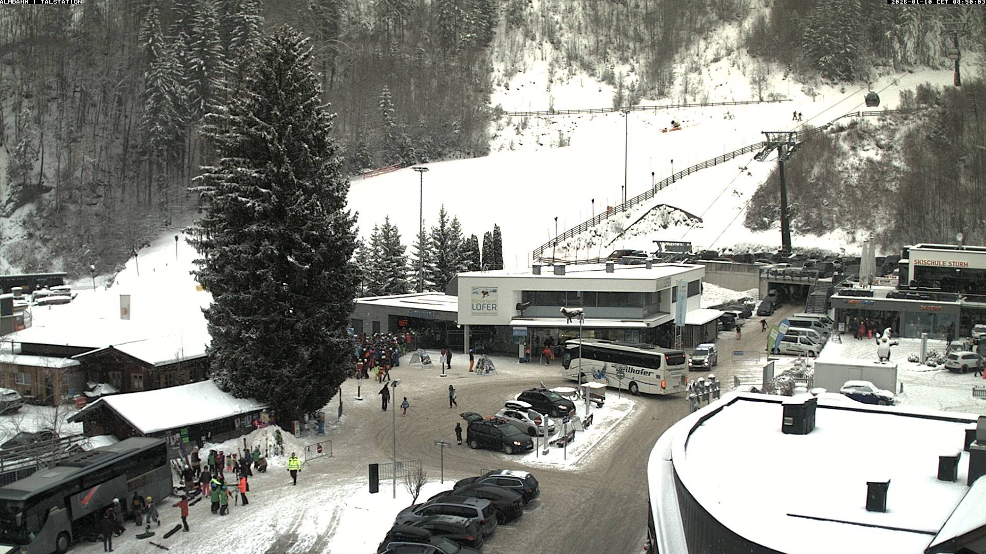 Archived image Webcam Lofereralmbahn 1 base station