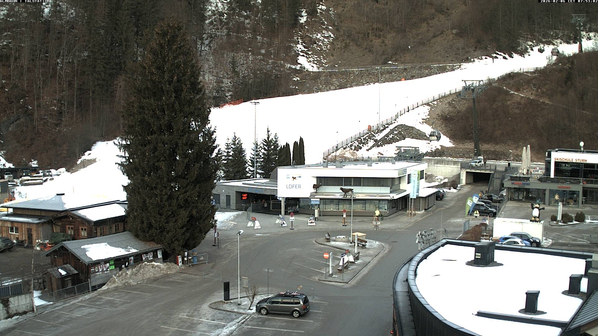 Archived image Webcam Lofereralmbahn 1 base station