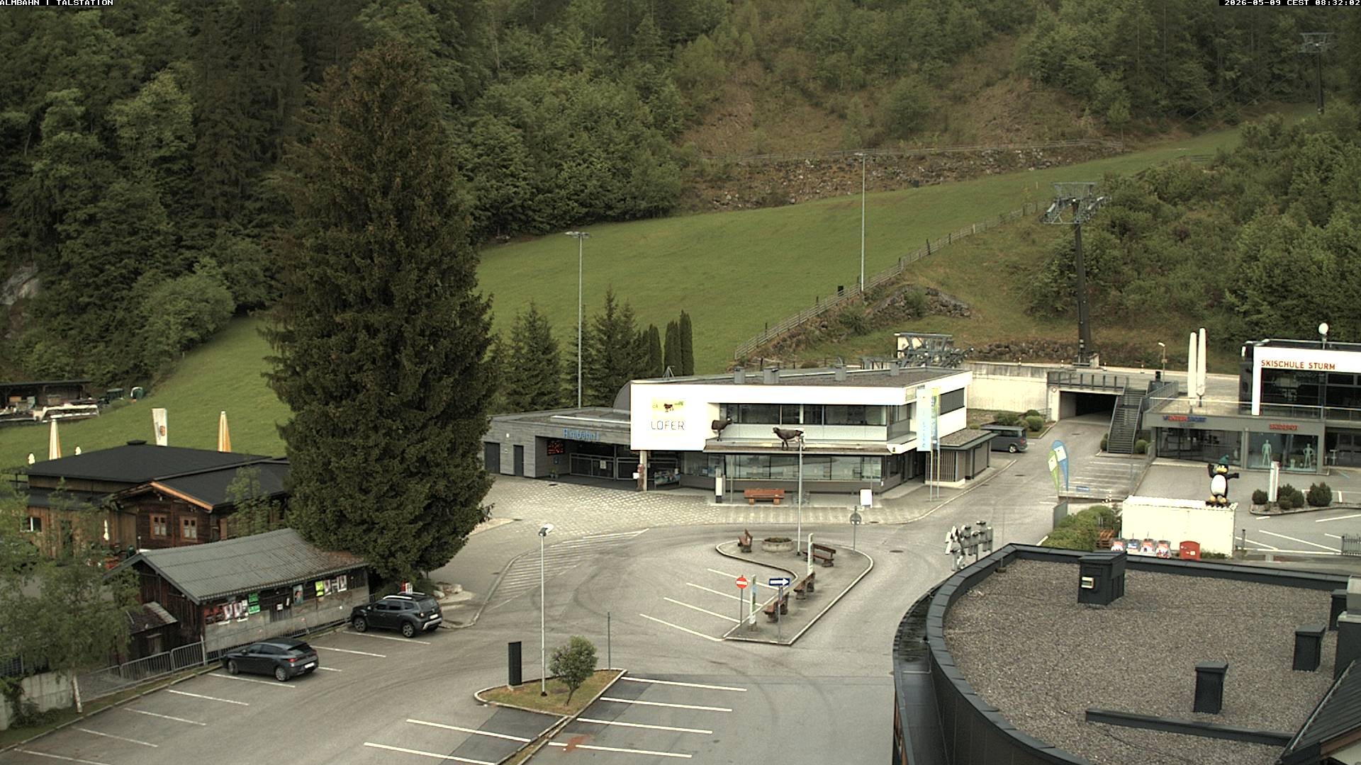 Archiv Foto Webcam Lofereralmbahn 1 - Talstation
