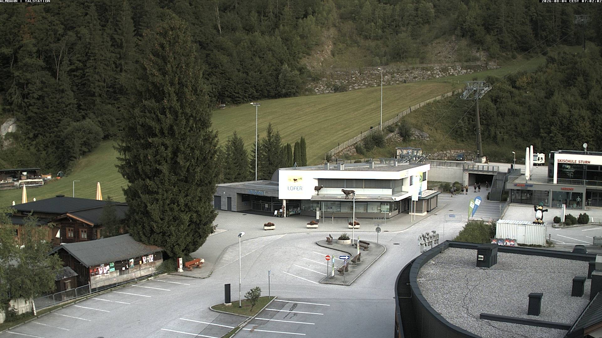 Archived image Webcam Lofereralmbahn 1 base station