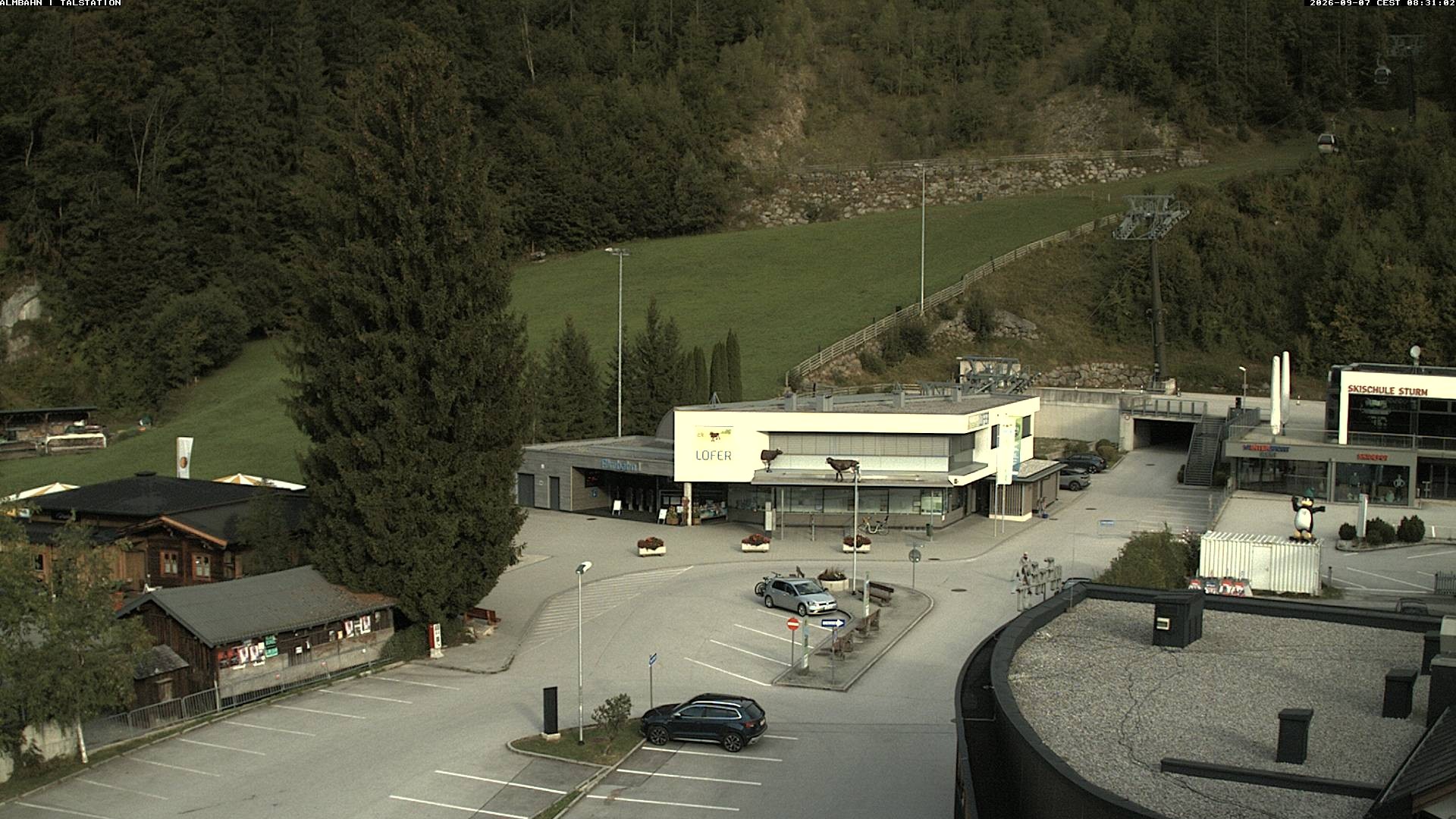 Archived image Webcam Lofereralmbahn 1 base station