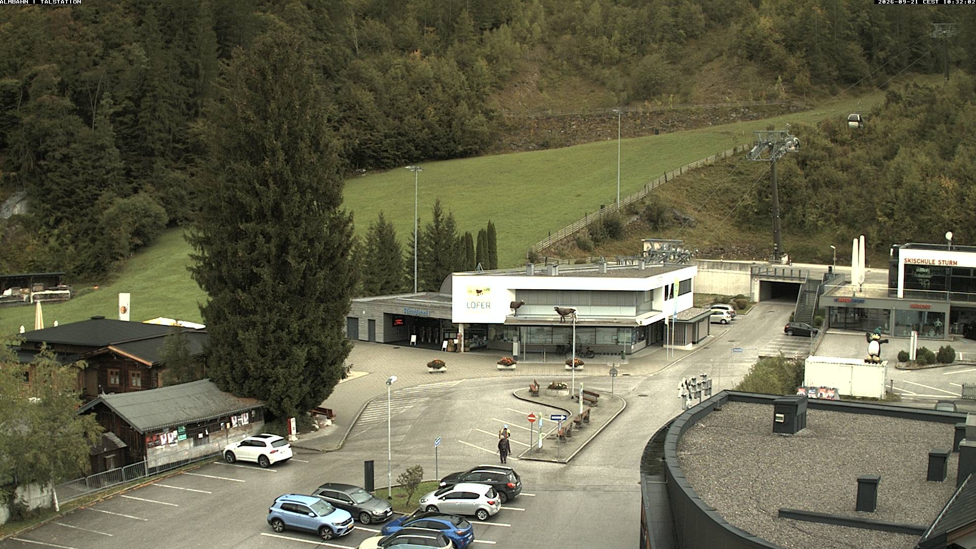 Archived image Webcam Lofereralmbahn 1 base station