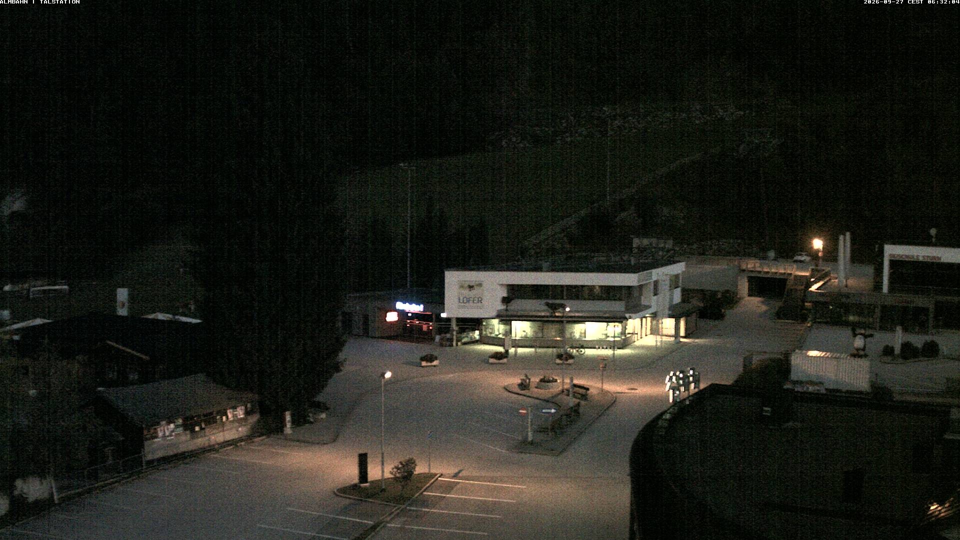 Archiv Foto Webcam Lofereralmbahn 1 - Talstation