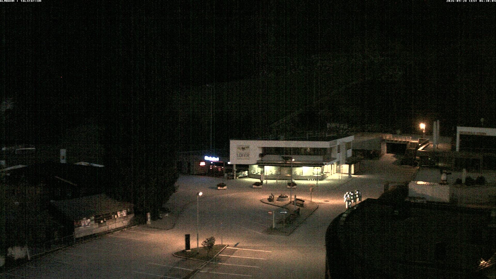 Archiv Foto Webcam Lofereralmbahn 1 - Talstation