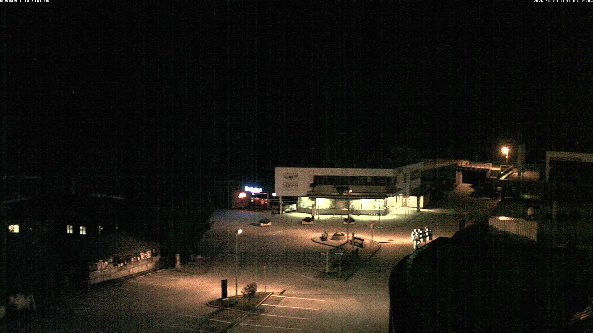 Archiv Foto Webcam Lofereralmbahn 1 - Talstation