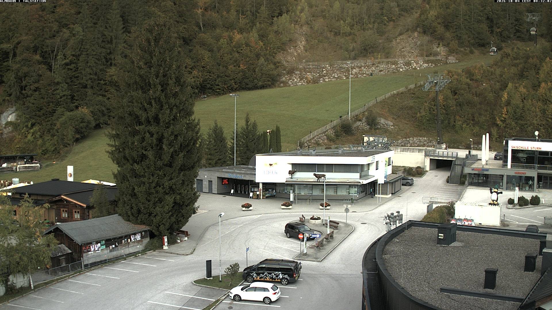 Archiv Foto Webcam Lofereralmbahn 1 - Talstation