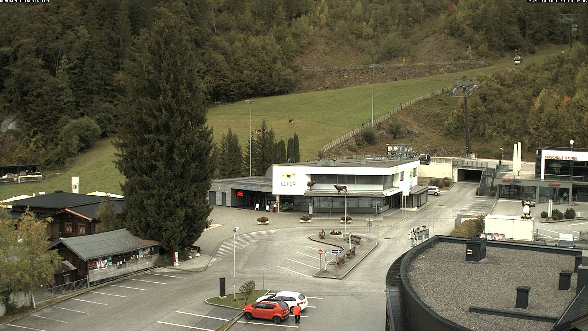 Archived image Webcam Lofereralmbahn 1 base station