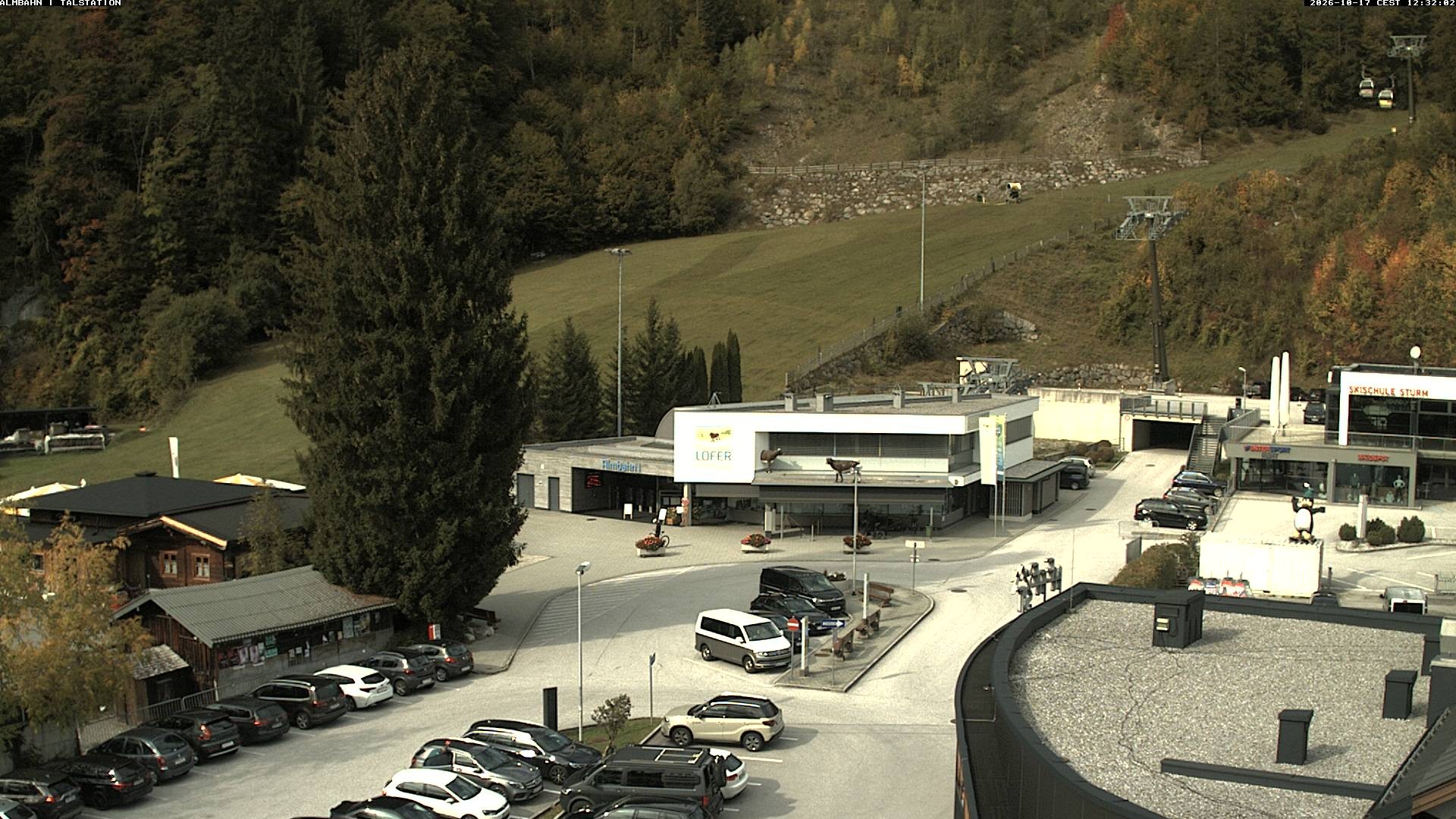 Archiv Foto Webcam Lofereralmbahn 1 - Talstation