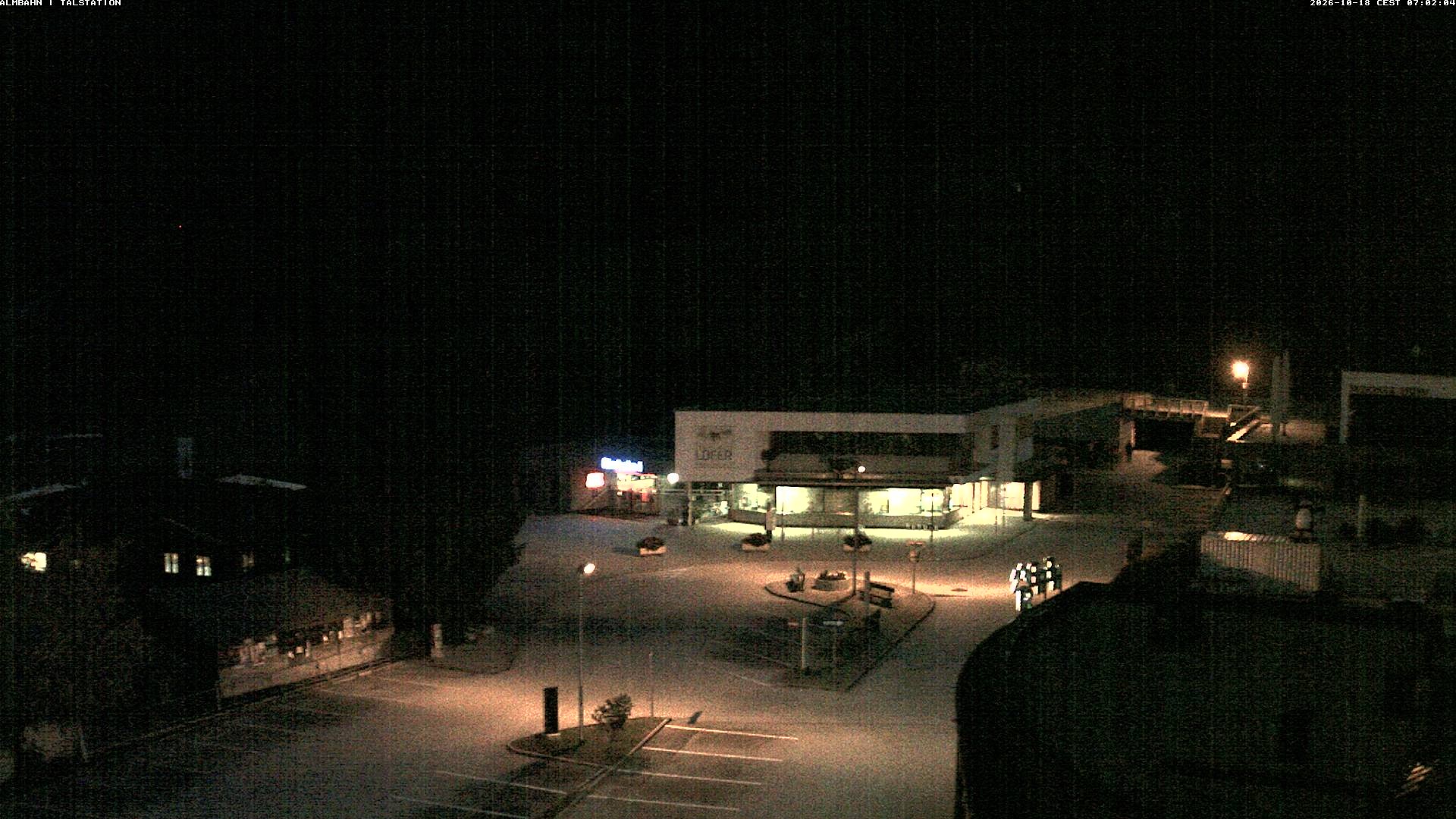 Archiv Foto Webcam Lofereralmbahn 1 - Talstation
