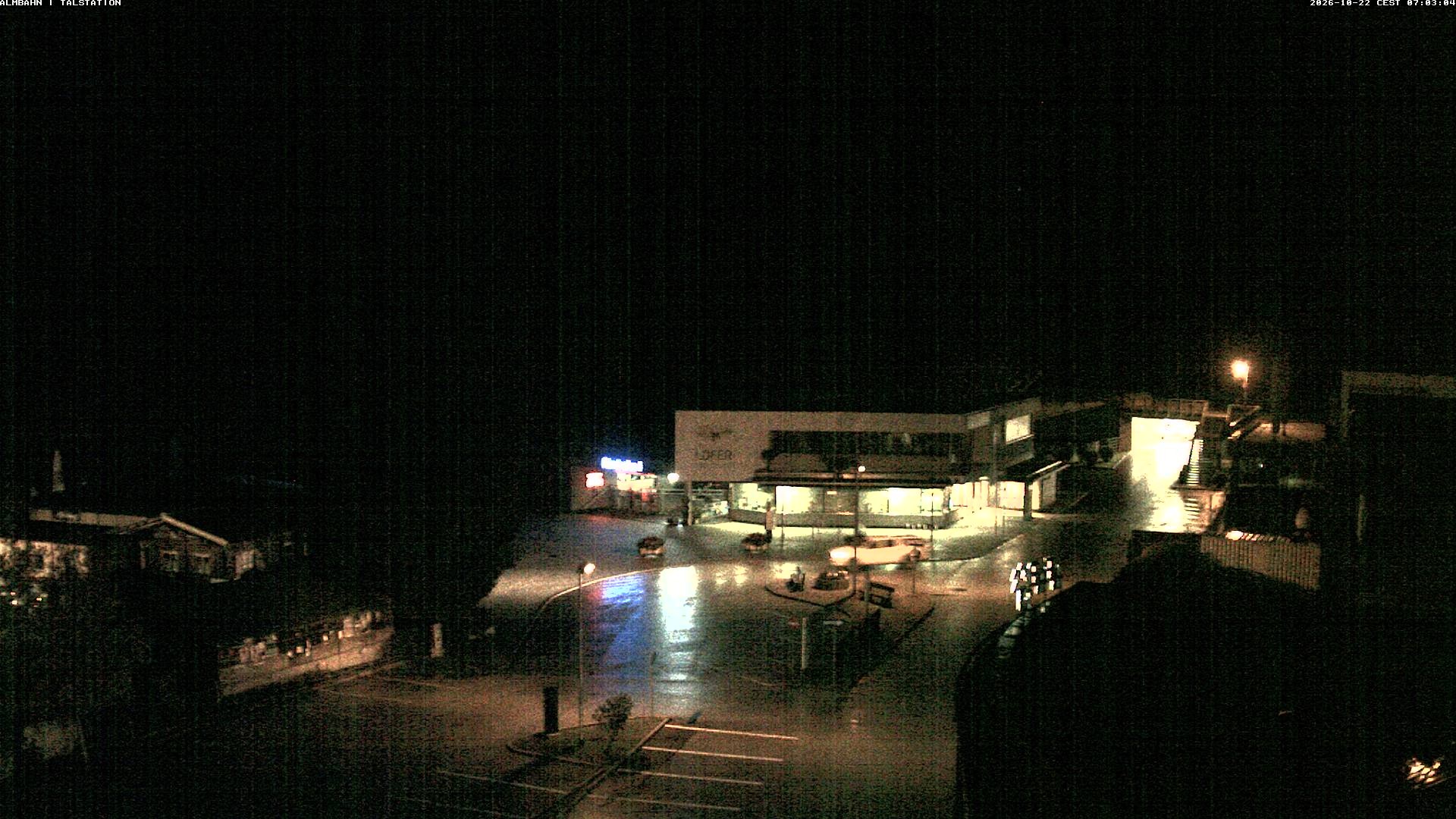 Archiv Foto Webcam Lofereralmbahn 1 - Talstation