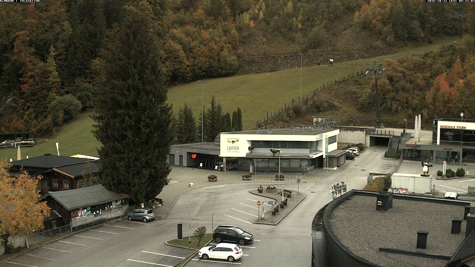 Archiv Foto Webcam Lofereralmbahn 1 - Talstation