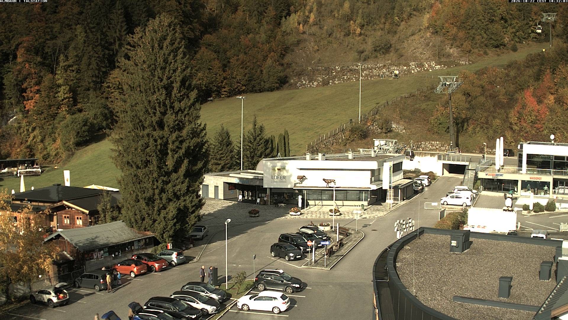 Archiv Foto Webcam Lofereralmbahn 1 - Talstation
