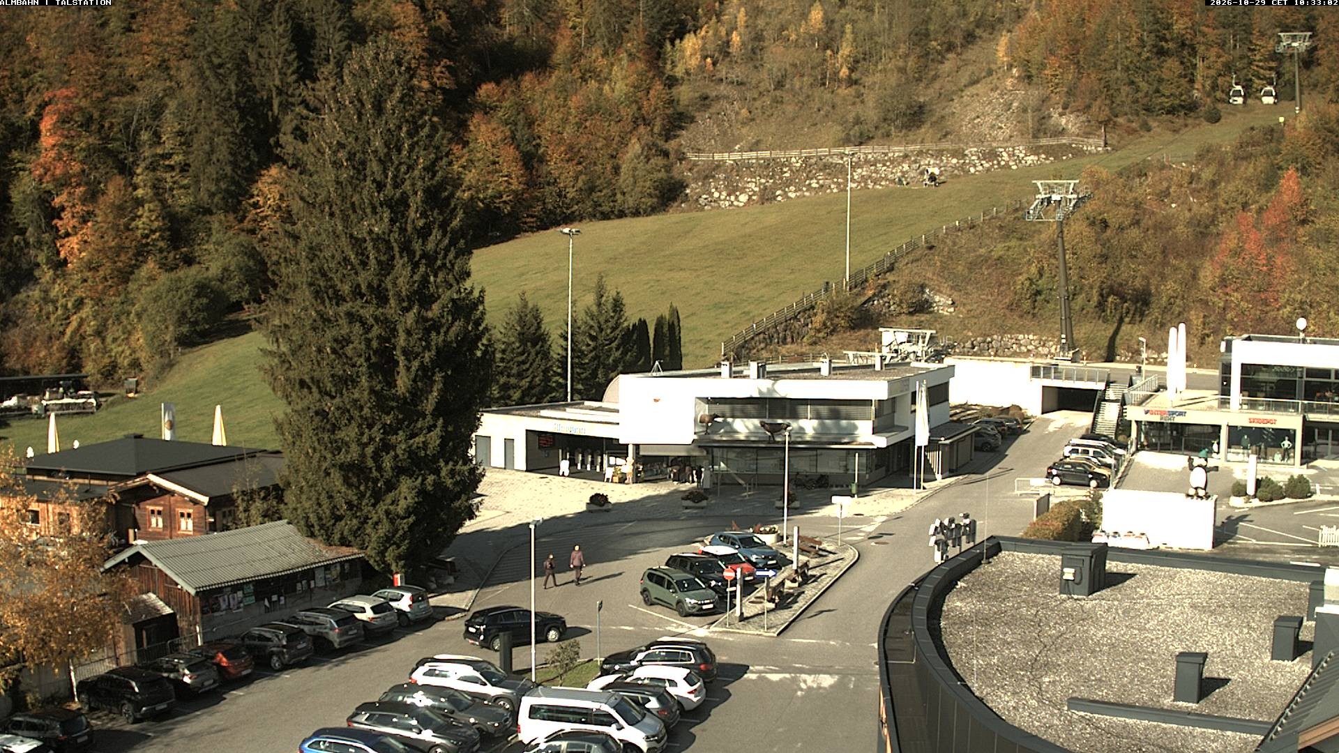 Archiv Foto Webcam Lofereralmbahn 1 - Talstation