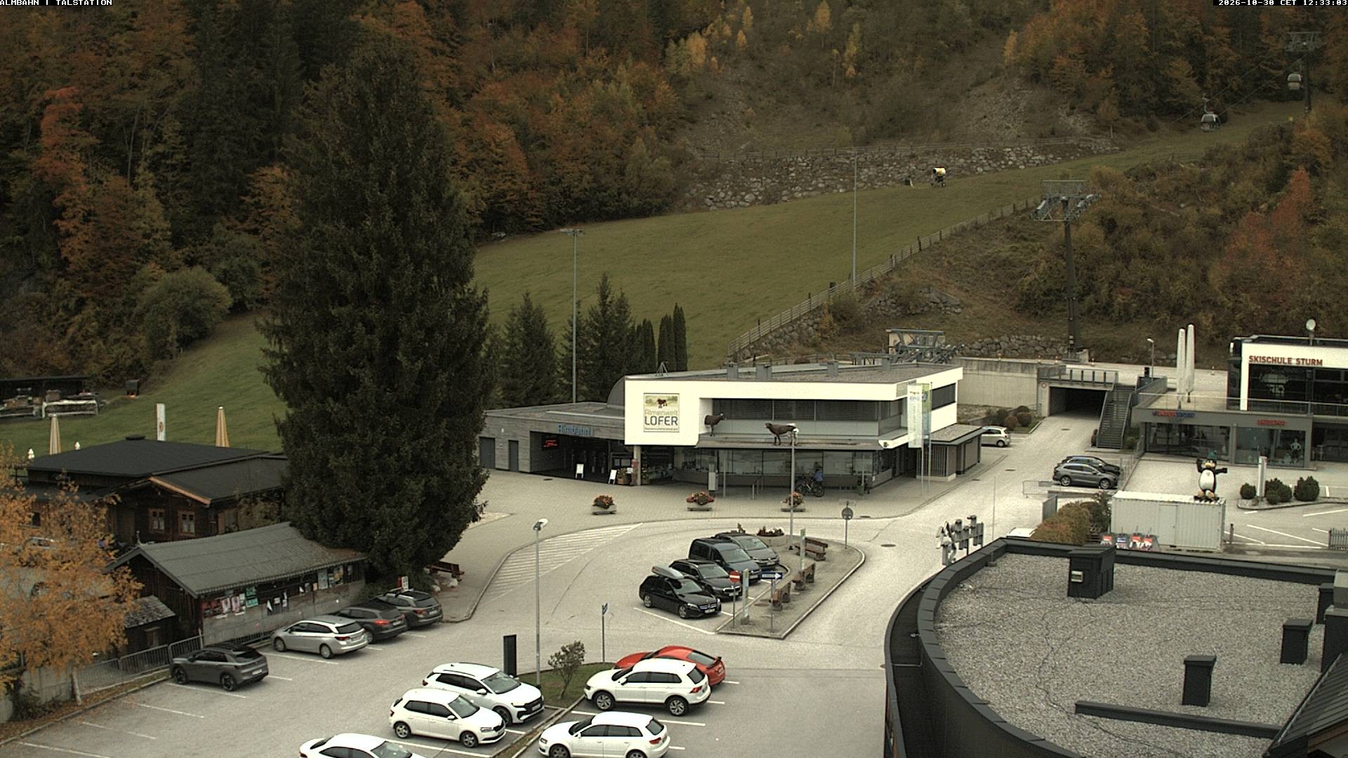 Archiv Foto Webcam Lofereralmbahn 1 - Talstation