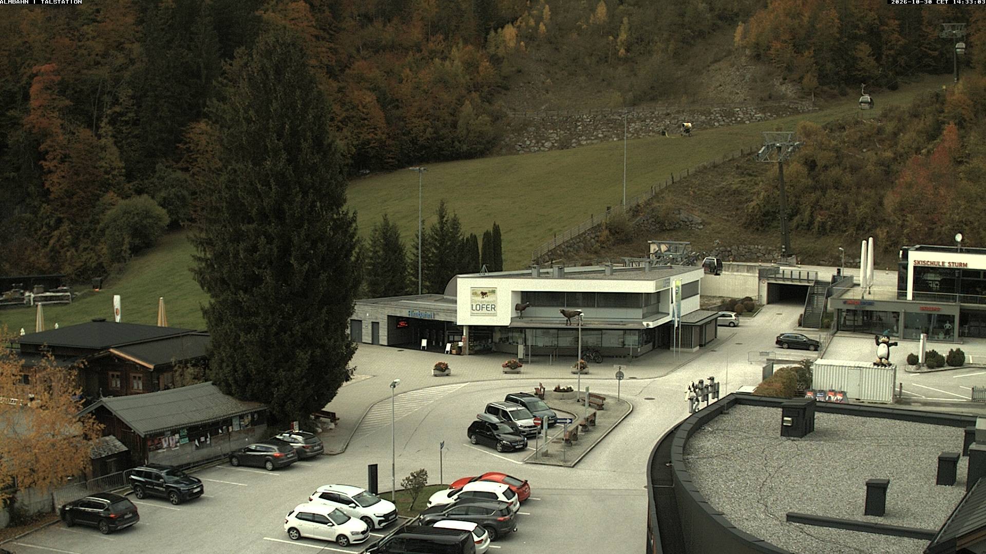 Archiv Foto Webcam Lofereralmbahn 1 - Talstation