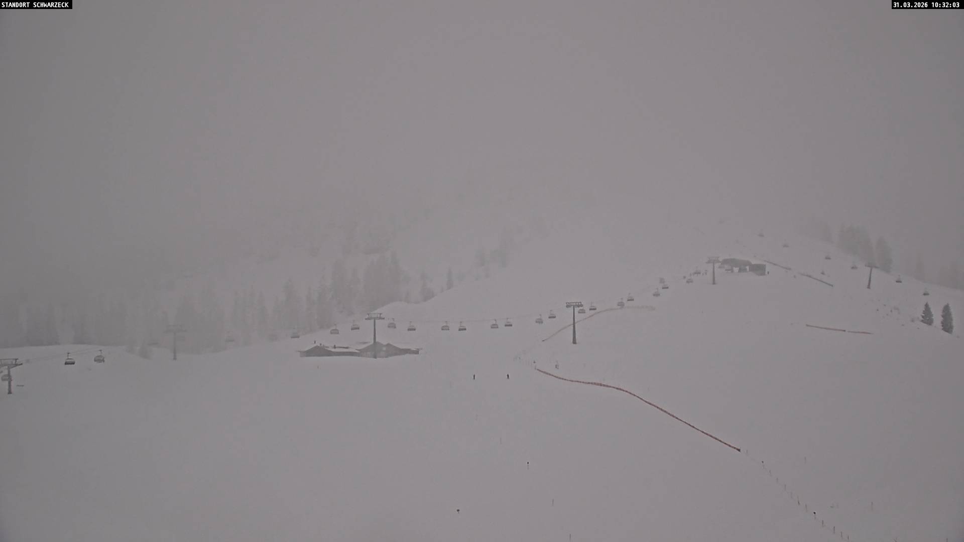 Archived image Webcam Family Express chairlift, Lofer