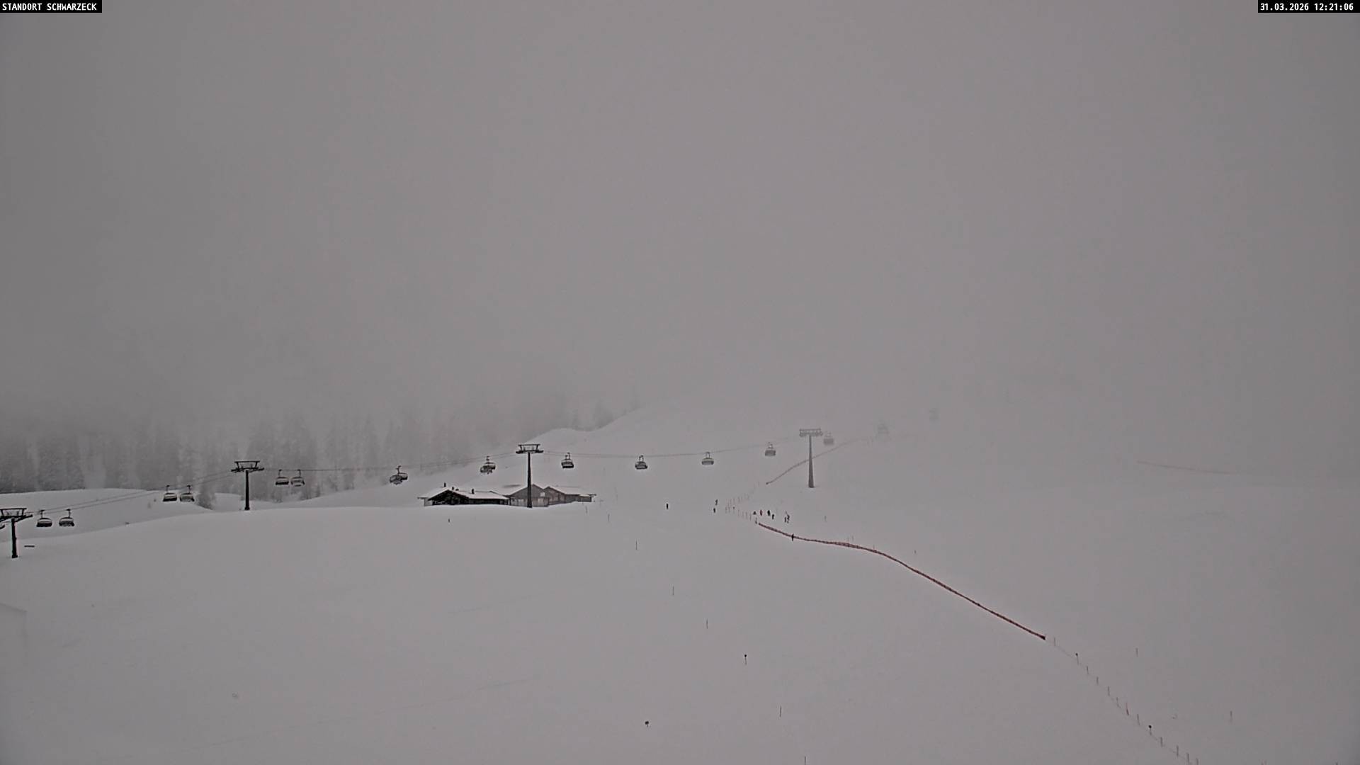 Archived image Webcam Family Express chairlift, Lofer