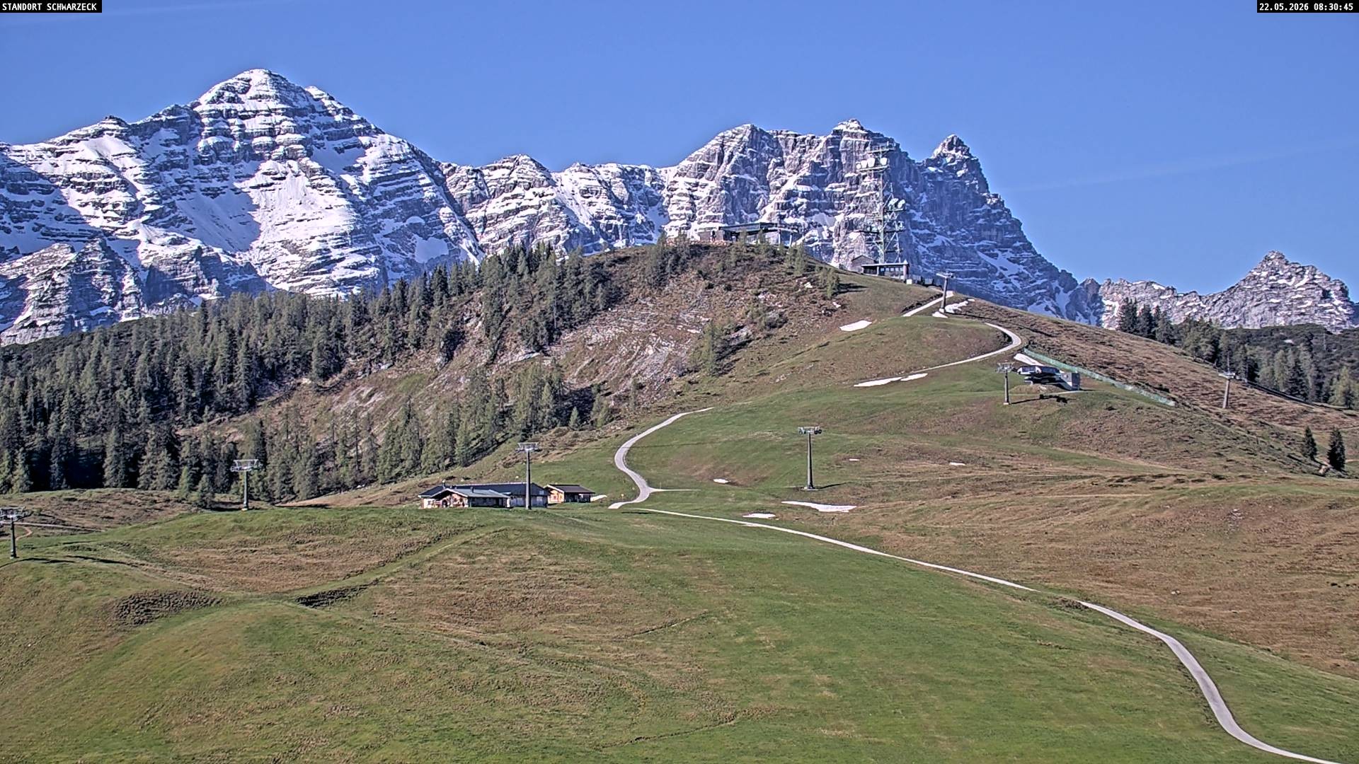 Archived image Webcam Family Express chairlift, Lofer