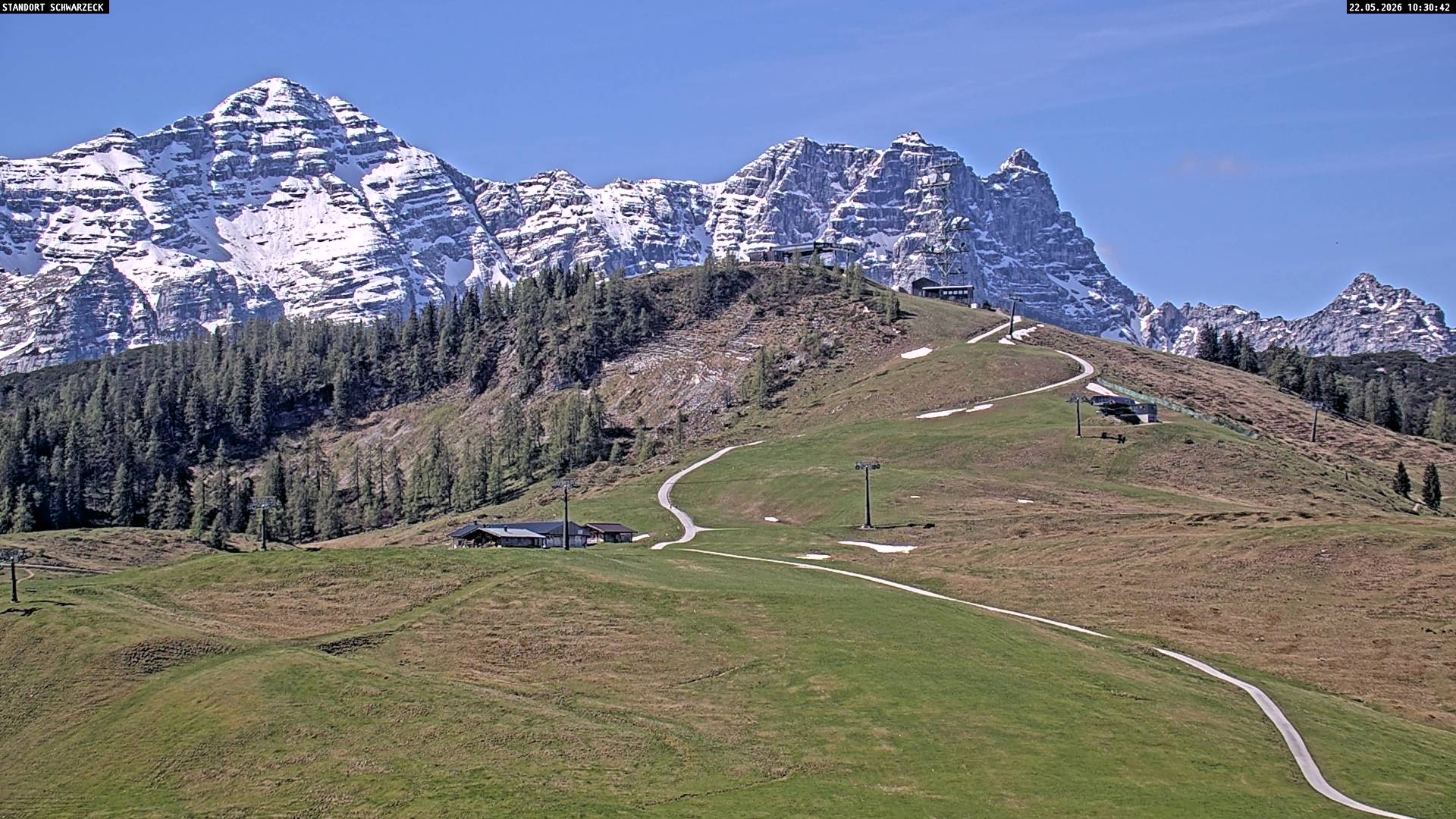 Archived image Webcam Family Express chairlift, Lofer