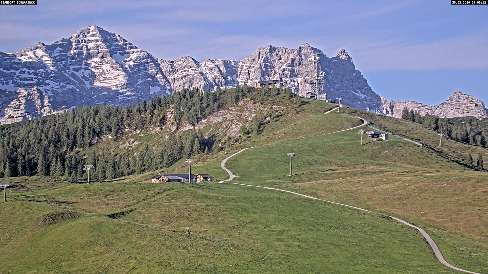 Archived image Webcam Family Express chairlift, Lofer