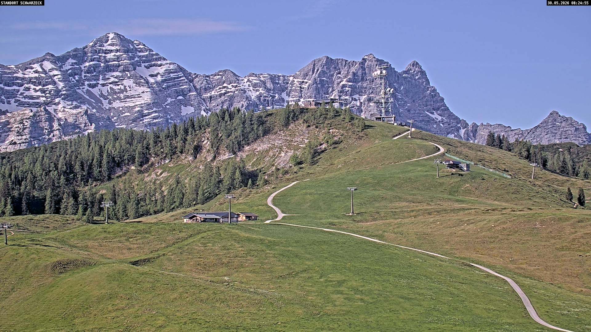 Archived image Webcam Family Express chairlift, Lofer