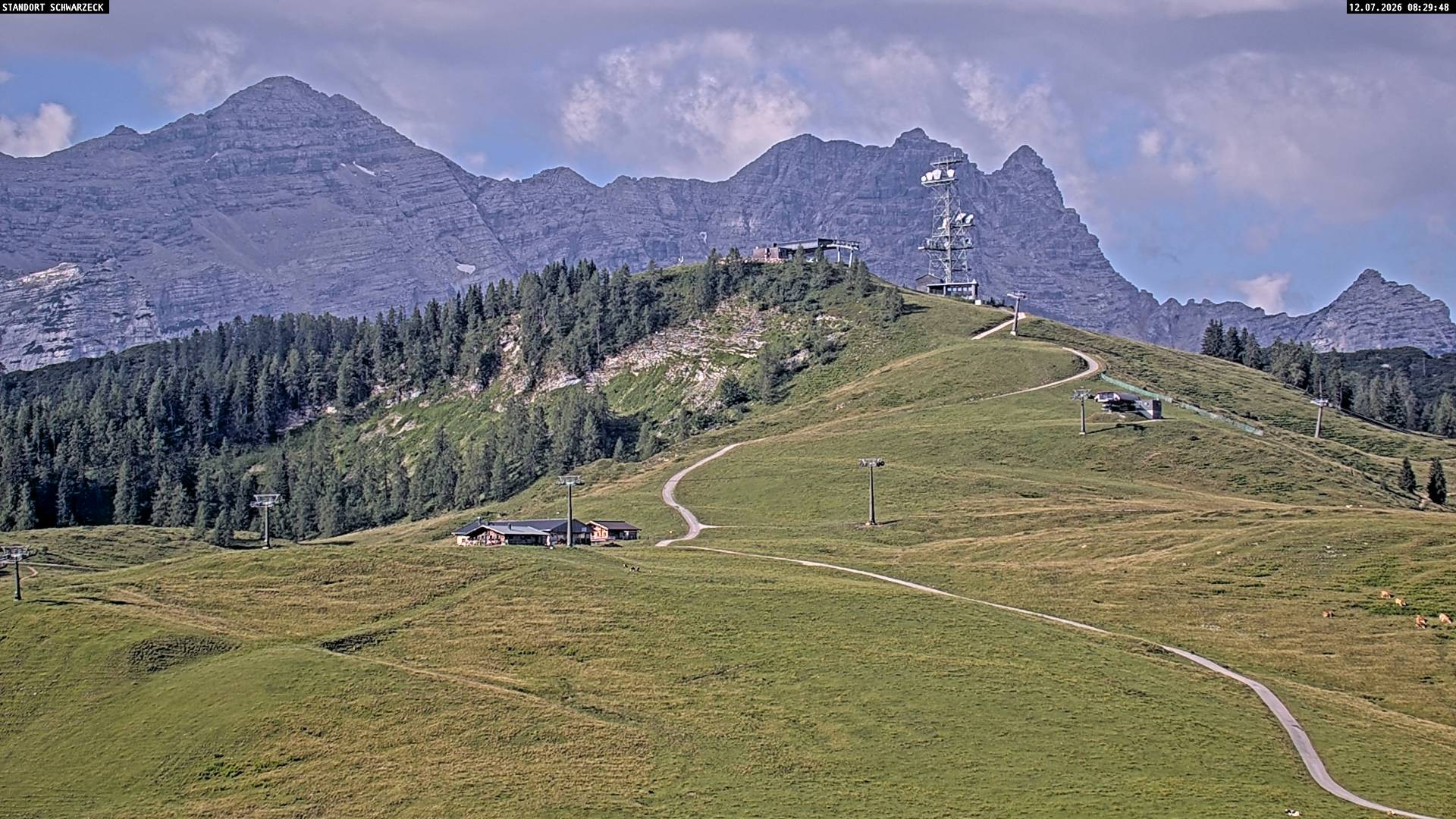 Archived image Webcam Family Express chairlift, Lofer