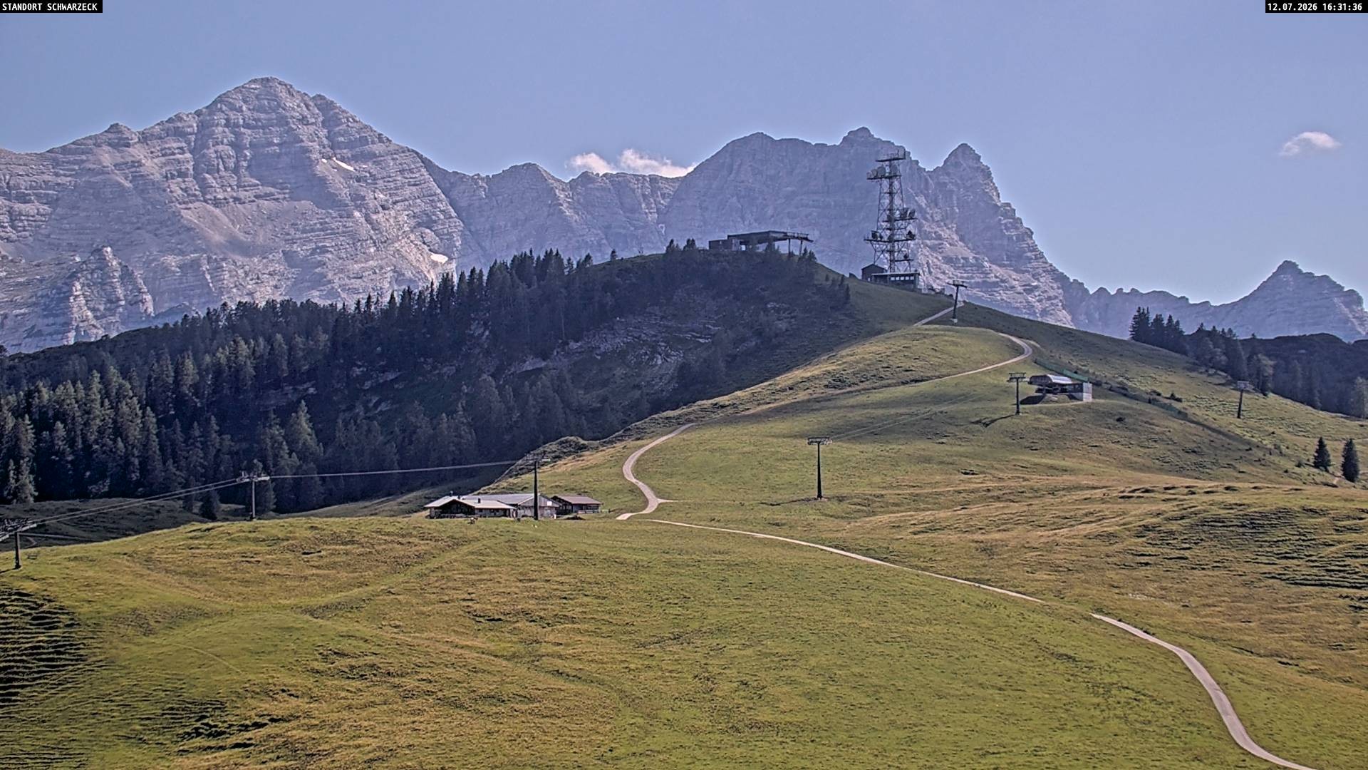 Archived image Webcam Family Express chairlift, Lofer