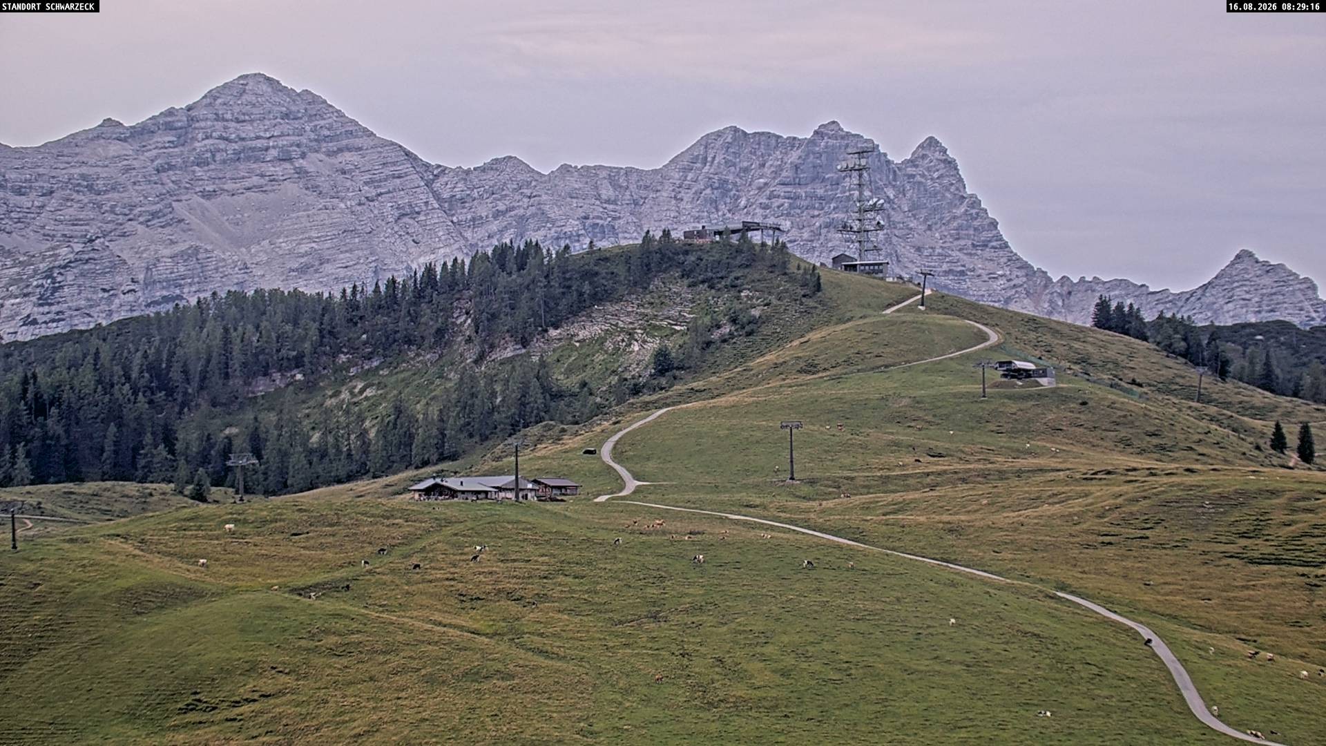 Archived image Webcam Family Express chairlift, Lofer