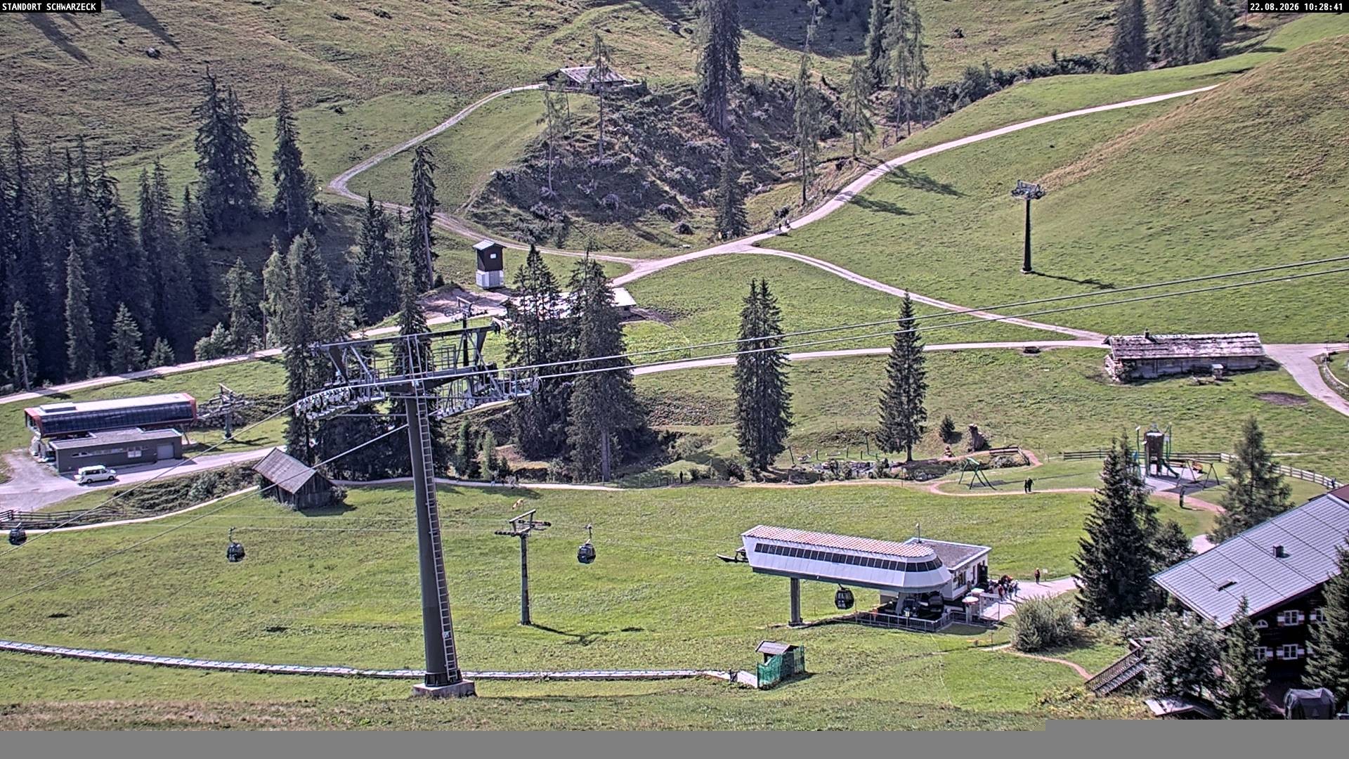 Archived image Webcam Family Express chairlift, Lofer