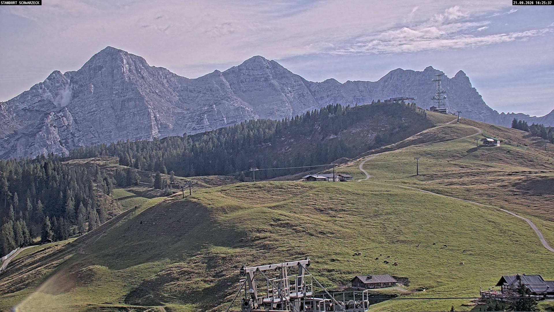 Archived image Webcam Family Express chairlift, Lofer