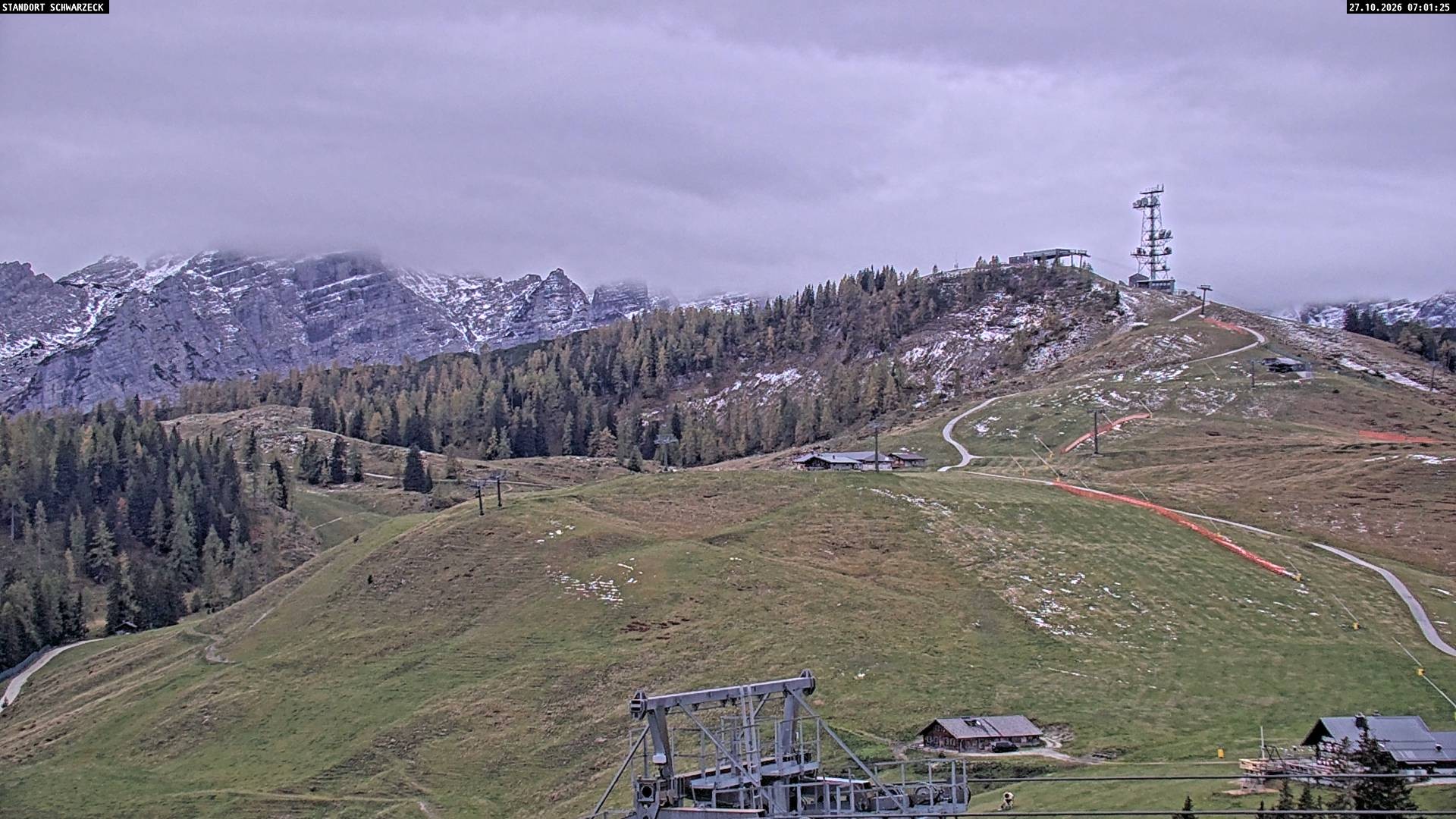 Archived image Webcam Family Express chairlift, Lofer
