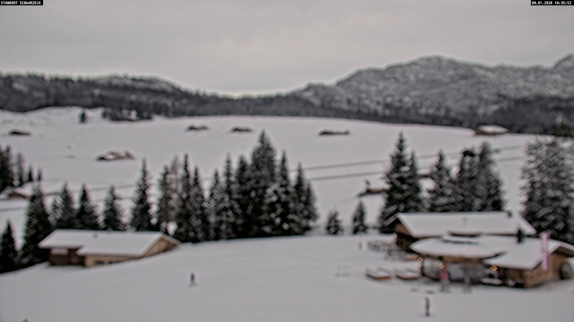 Archiv Foto Webcam Almenwelt Lofer: Rundwanderweg und Höhenloipe