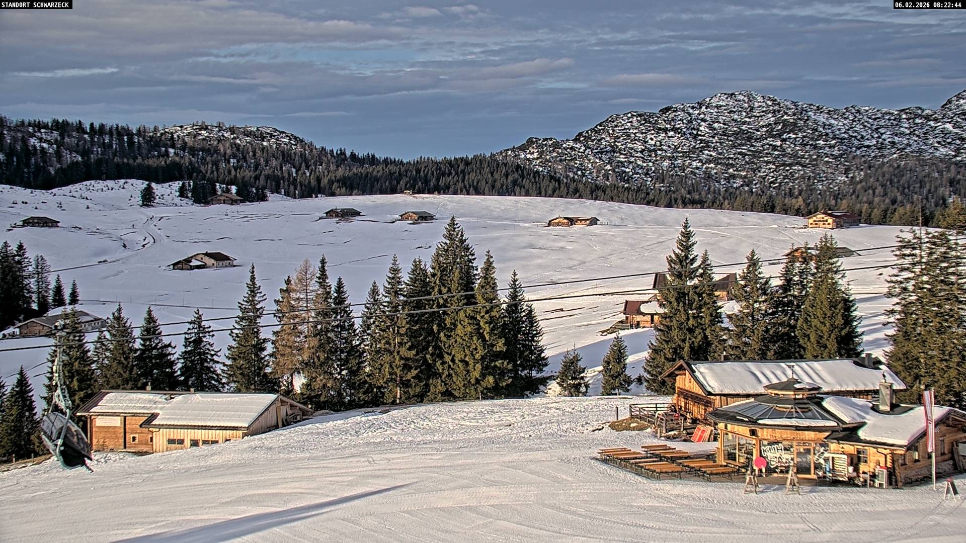 Archiv Foto Webcam Almenwelt Lofer: Rundwanderweg und Höhenloipe